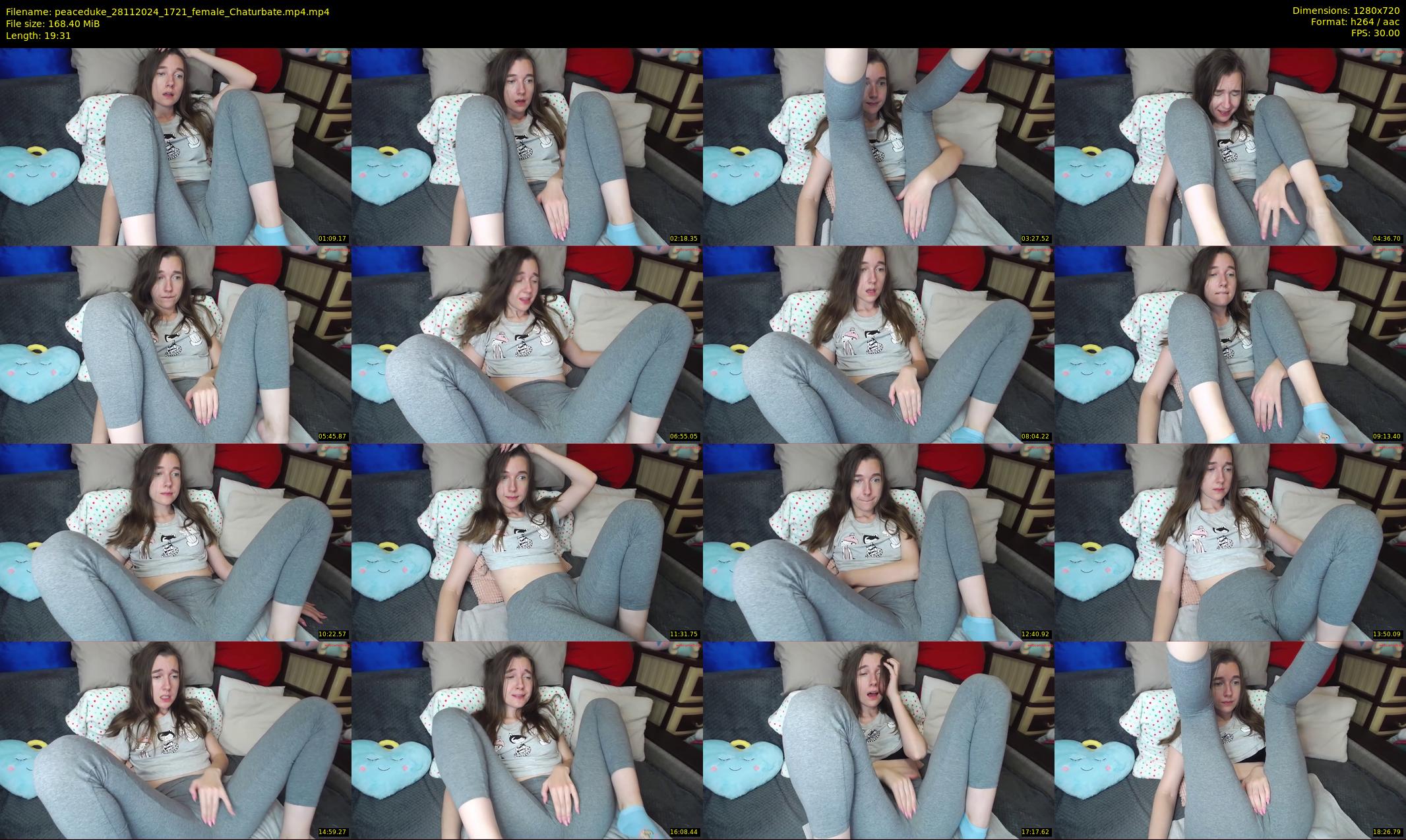 peaceduke — 20 minute Chaturbate female cam show recording, 720p, Nov 28, 2024