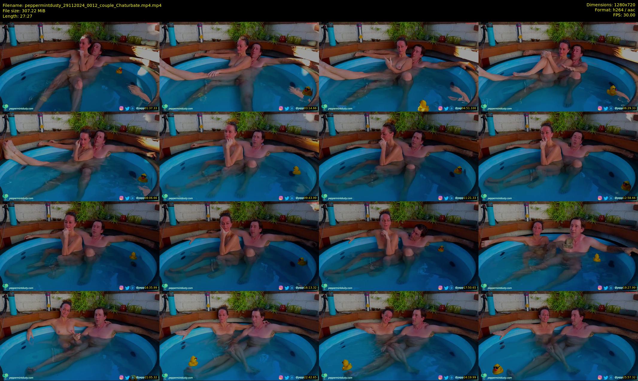 peppermintdusty — 28 minute Chaturbate couple cam show recording, 720p, Nov 29, 2024