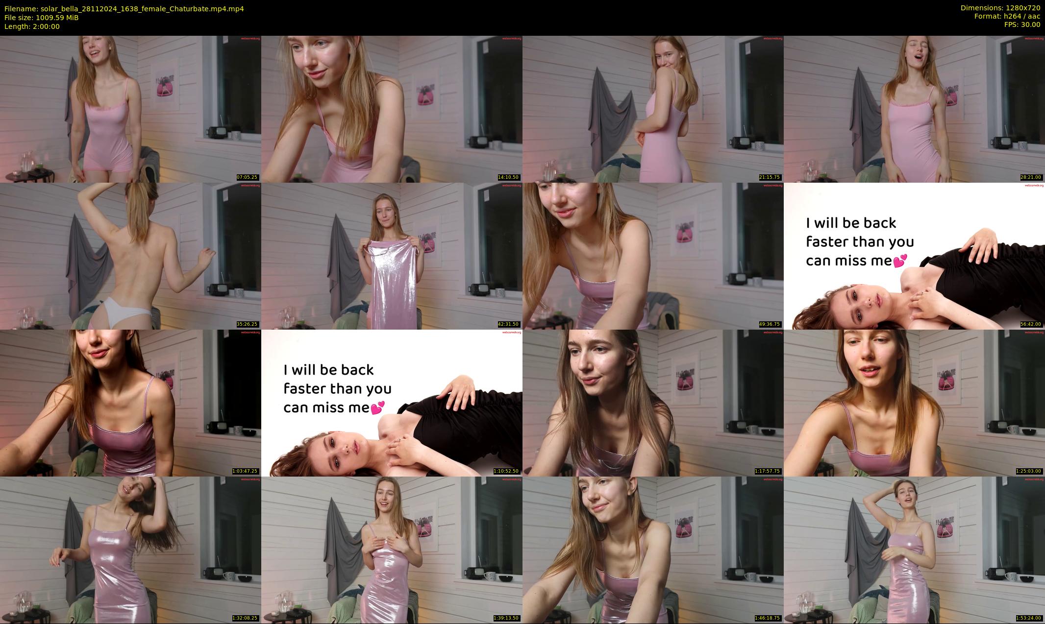 solar_bella — 120 minute Chaturbate female cam show recording, 720p, Nov 28, 2024