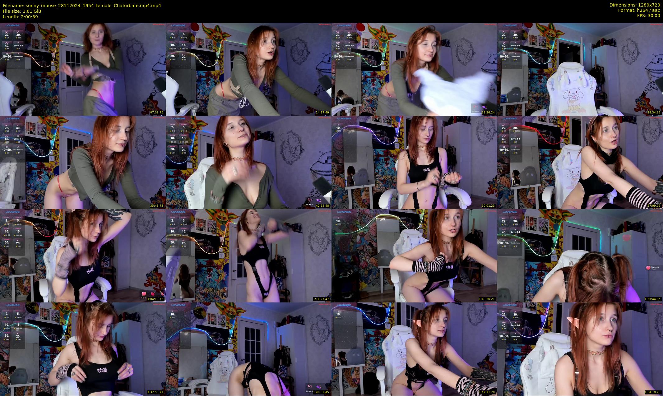 sunny_mouse — 121 minute Chaturbate female cam show recording, 720p, Nov 28, 2024
