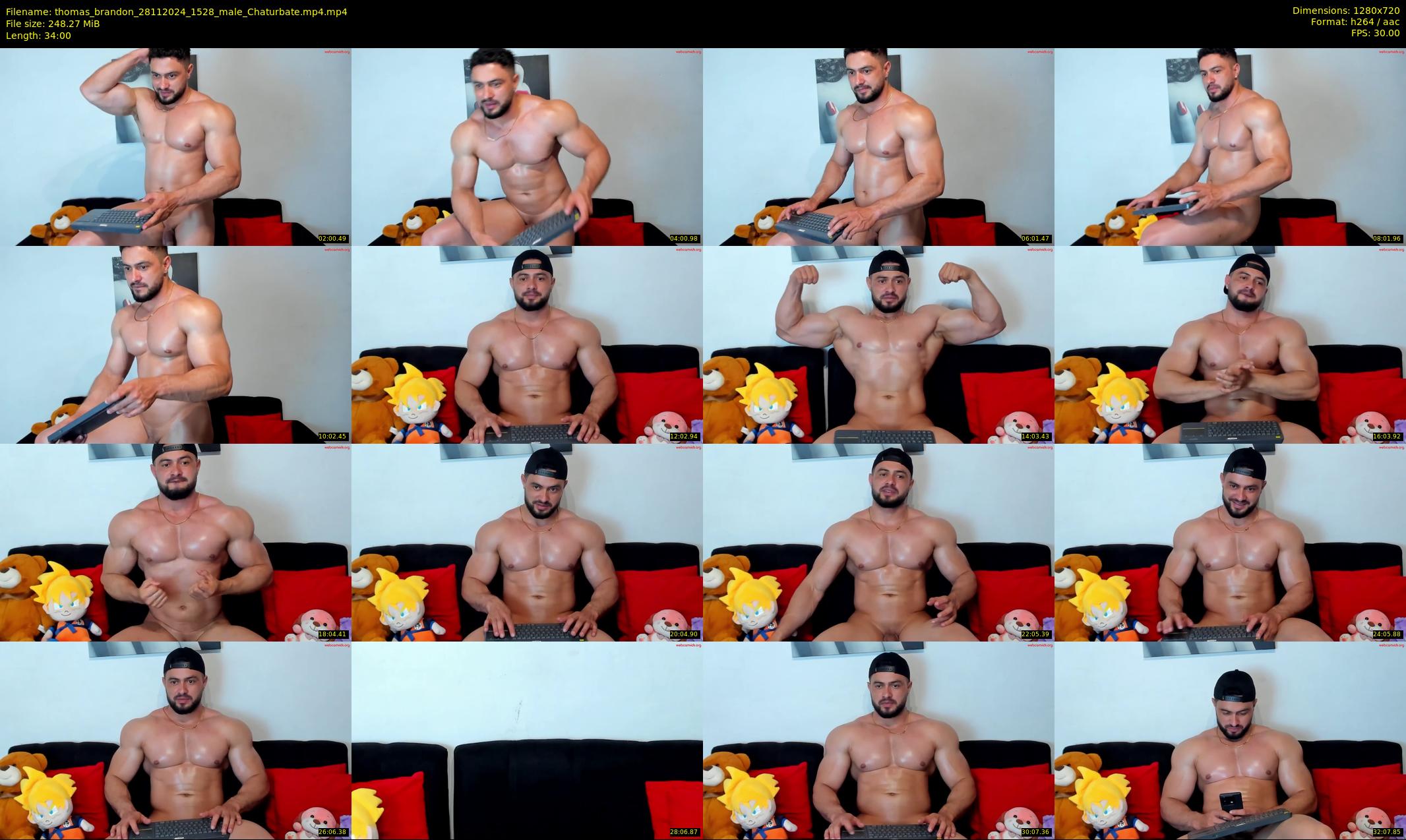 thomas_brandon — 34 minute Chaturbate male cam show recording, 720p, Nov 28, 2024