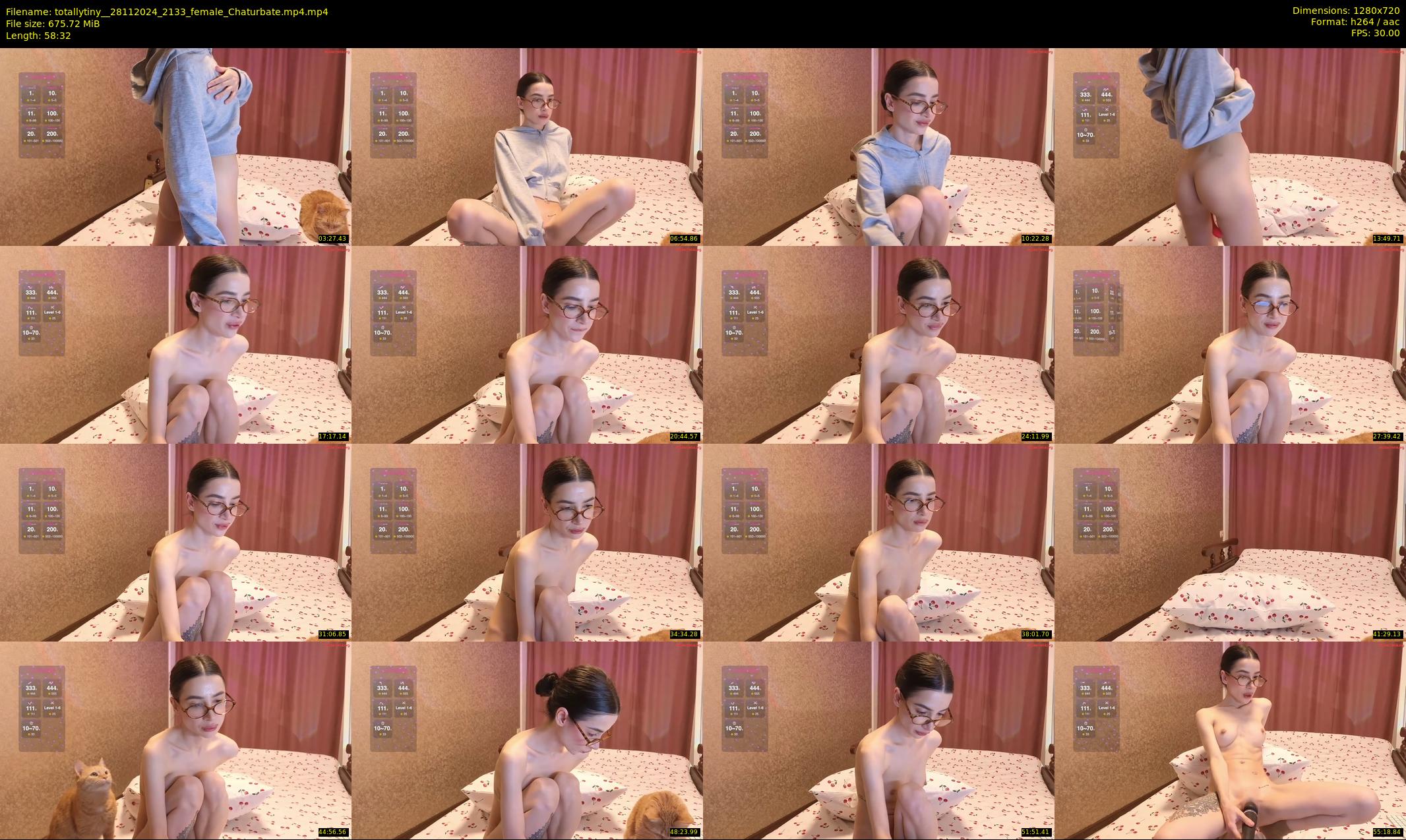 totallytiny_ — 59 minute Chaturbate female cam show recording, 720p, Nov 28, 2024