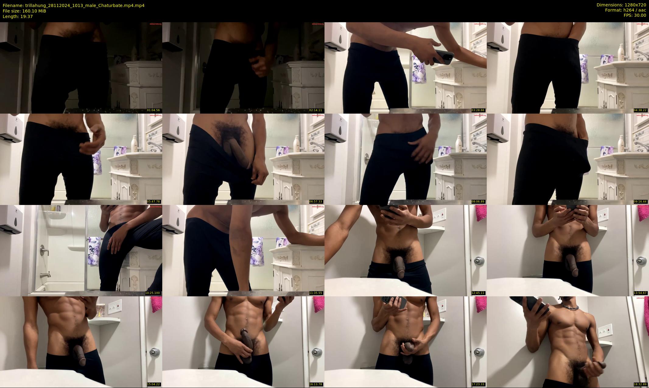 trillahung — 20 minute Chaturbate male cam show recording, 720p, Nov 28, 2024