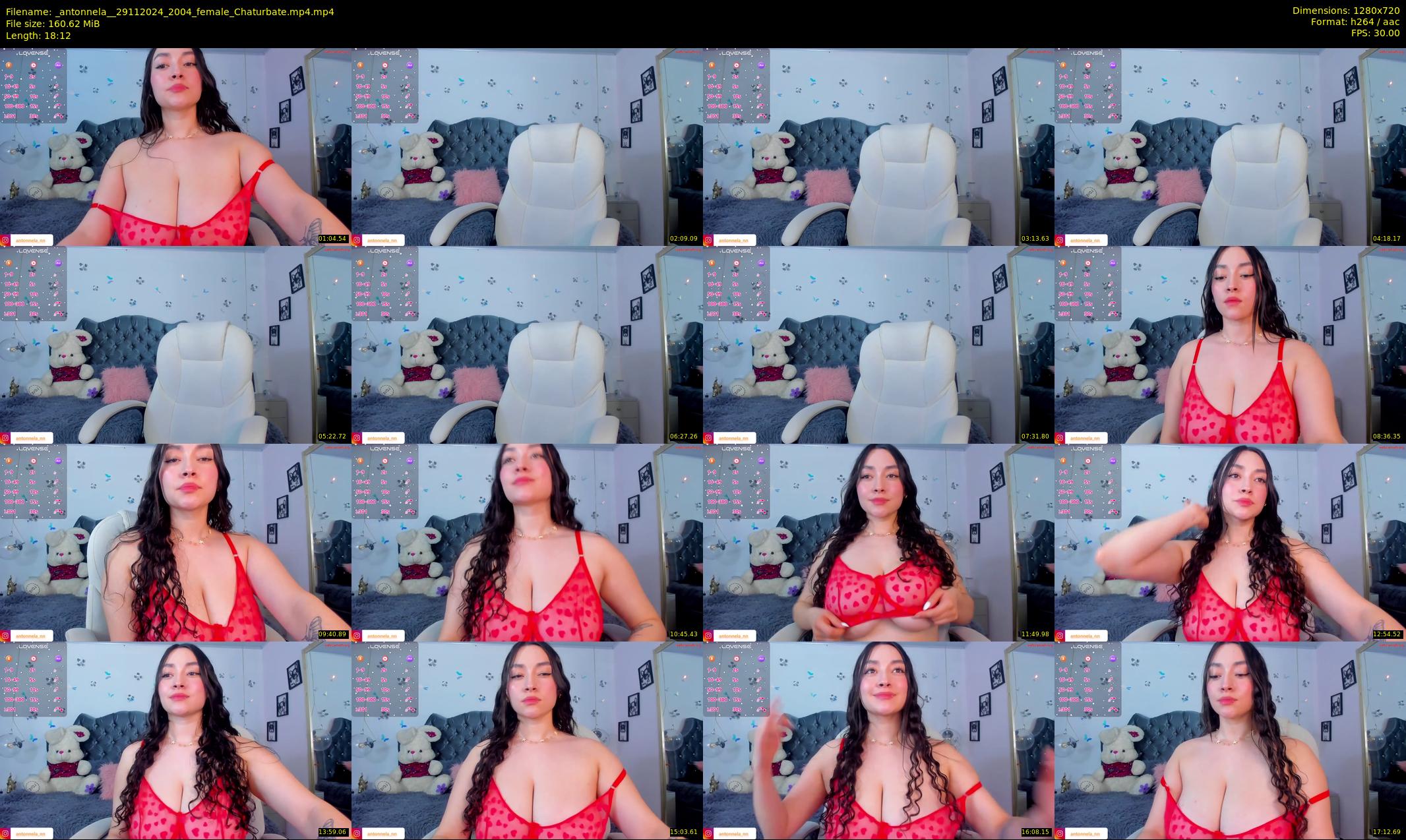 _antonnela_ — 19 minute Chaturbate female cam show recording, 720p, Nov 29, 2024