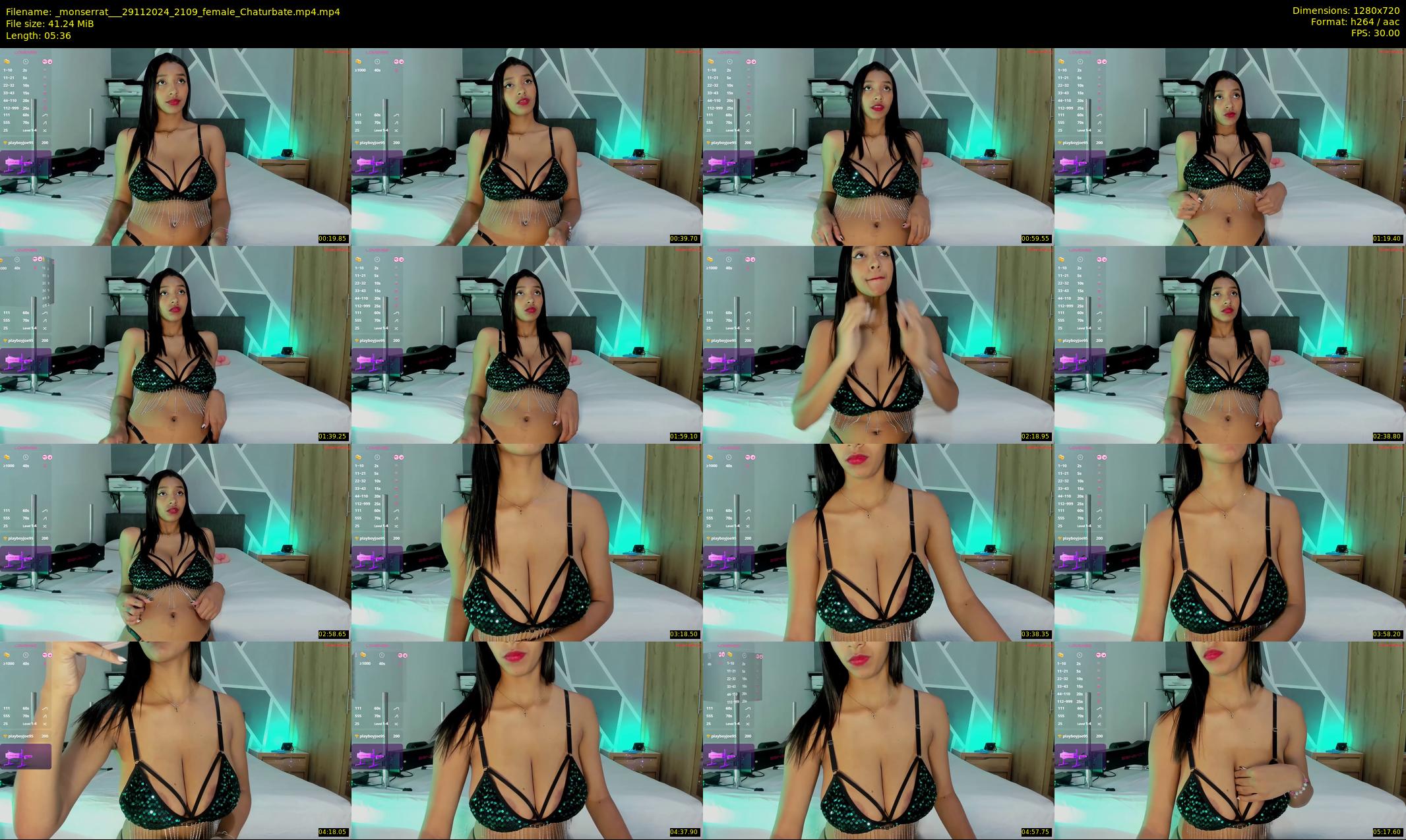 _monserrat__ — 6 minute Chaturbate female cam show recording, 720p, Nov 29, 2024