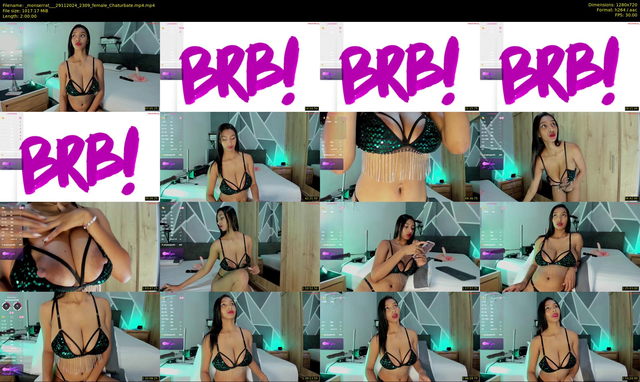 _monserrat__ — 120 minute Chaturbate female cam show recording, 720p, Nov 29, 2024