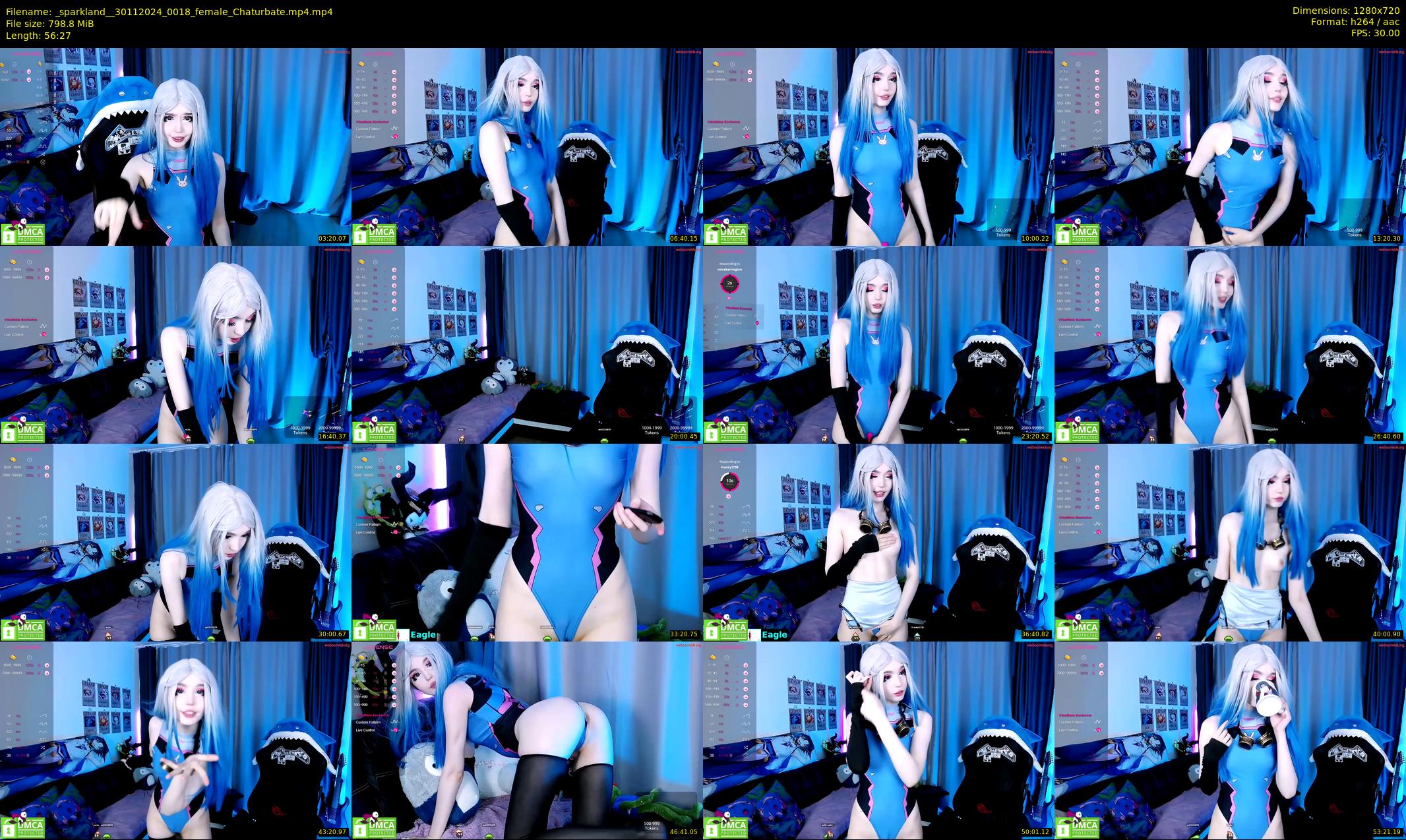 _sparkland_ — 57 minute Chaturbate female cam show recording, 720p, Nov 30, 2024