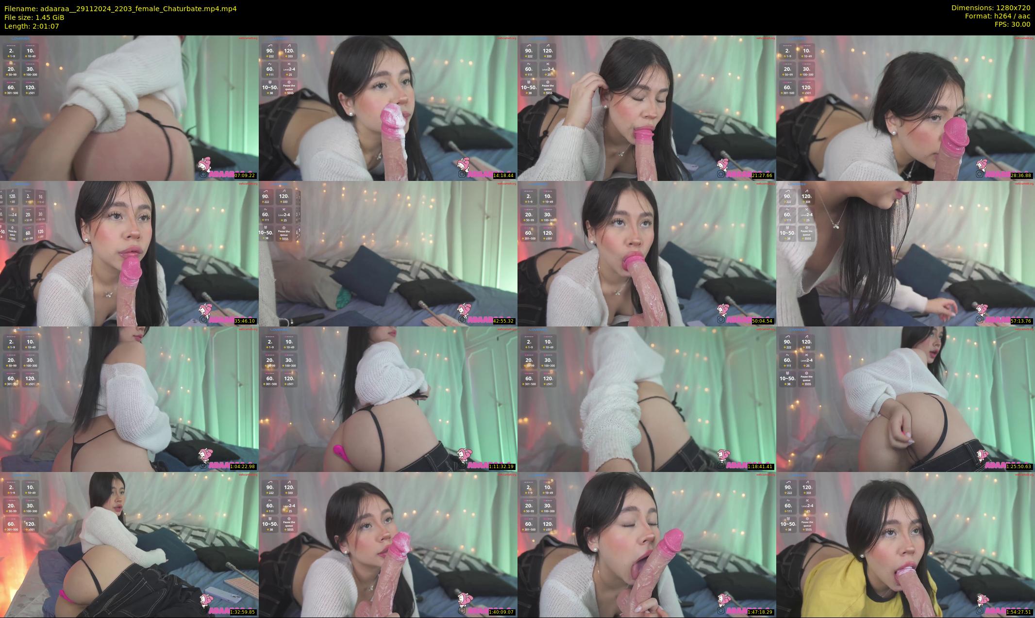 adaaraa_ — 122 minute Chaturbate female cam show recording, 720p, Nov 29, 2024