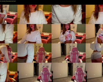 alex499990 — 25 minute Chaturbate female cam show recording, 720p, Nov 30, 2024