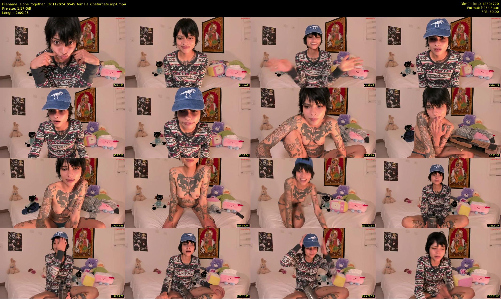 alone_together_ — 121 minute Chaturbate female cam show recording, 720p, Nov 30, 2024