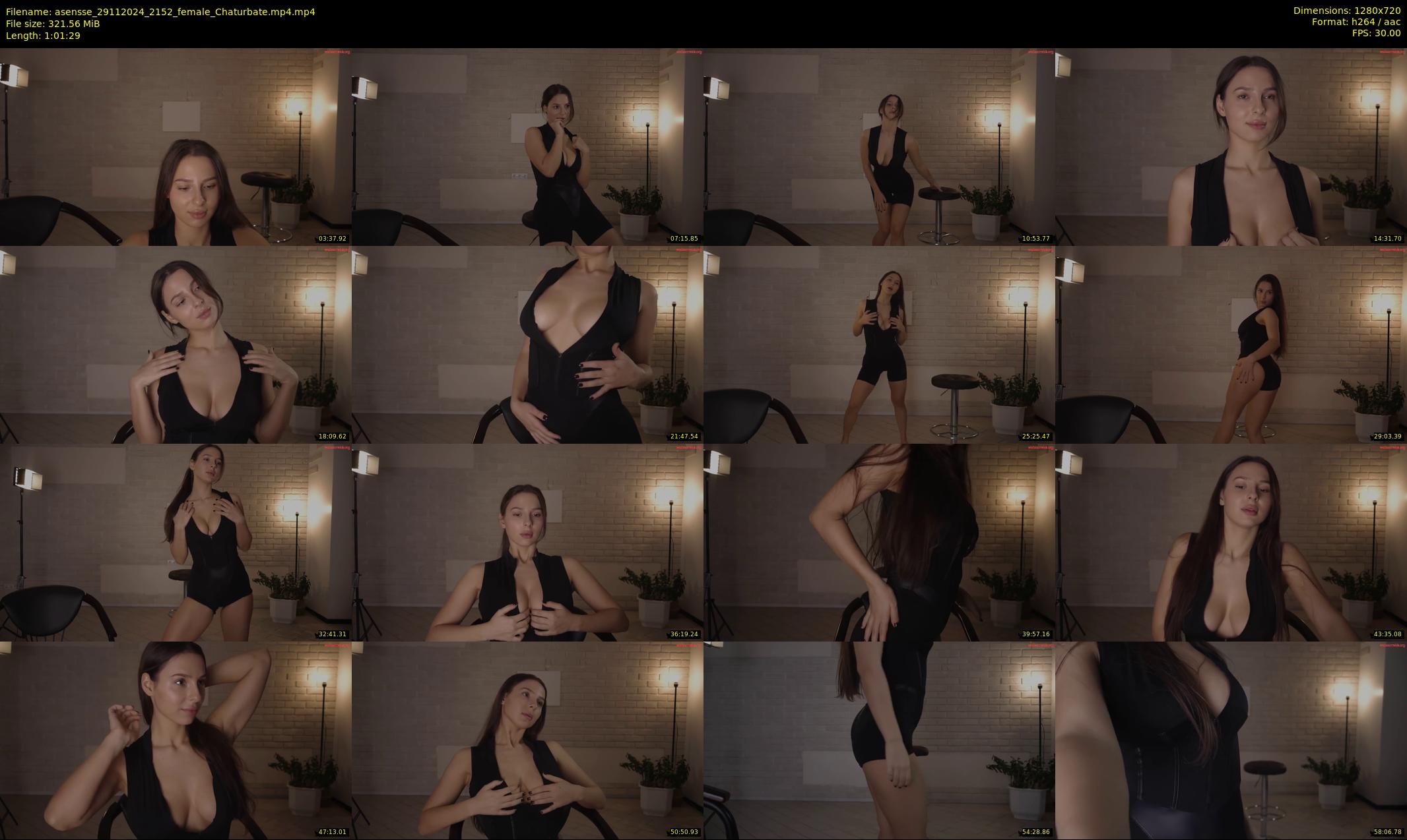 asensse — 62 minute Chaturbate female cam show recording, 720p, Nov 29, 2024