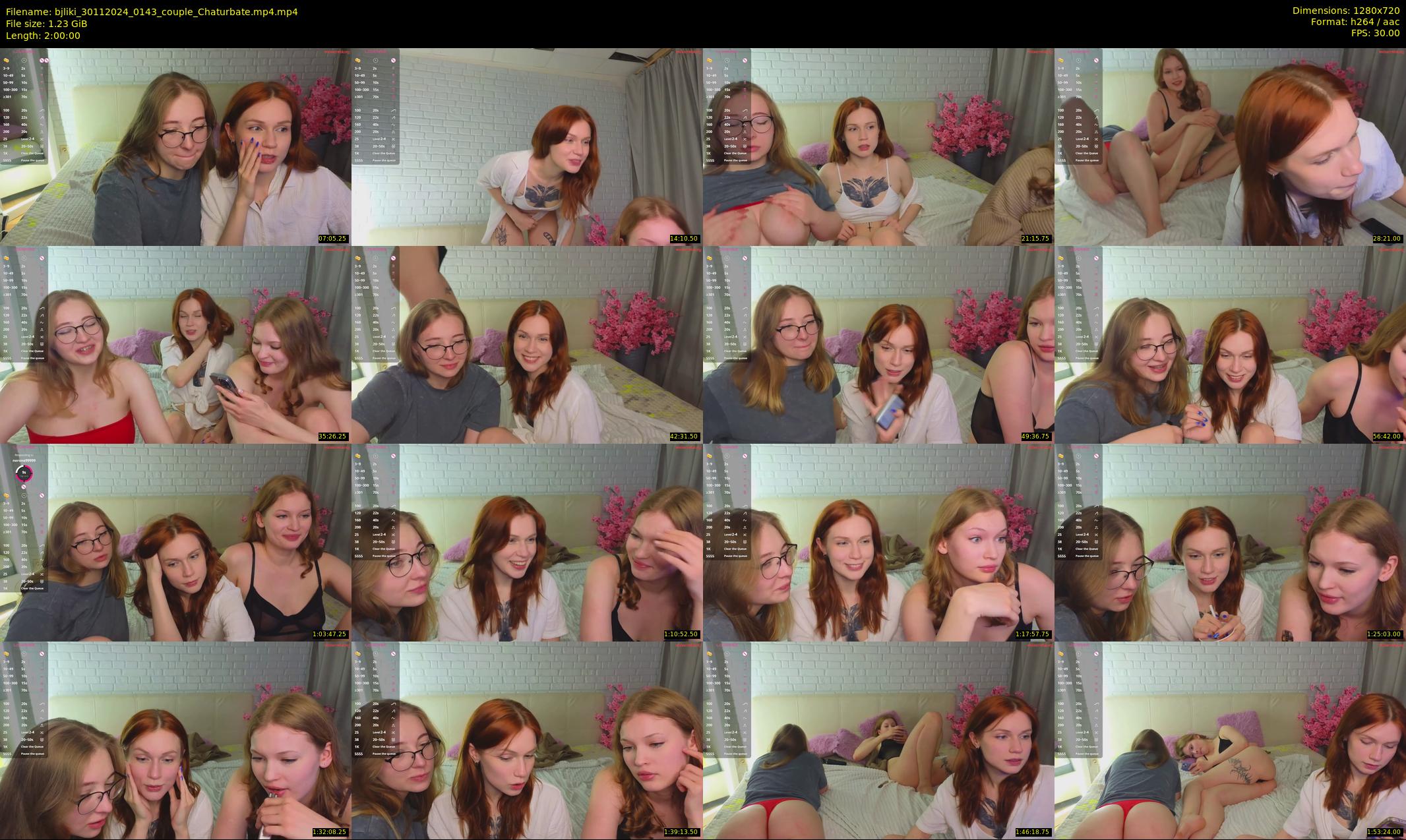 bjliki — 120 minute Chaturbate couple cam show recording, 720p, Nov 30, 2024