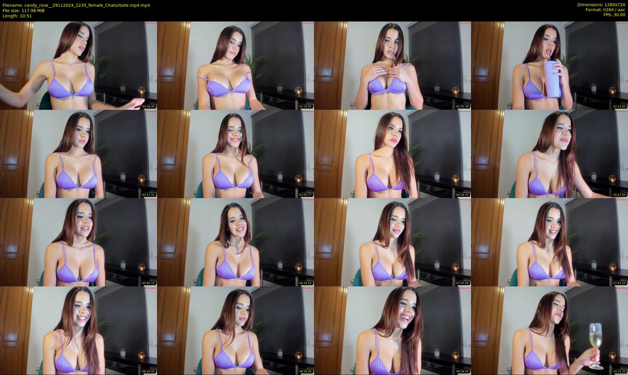 candy_rose_ — 11 minute Chaturbate female cam show recording, 720p, Nov 29, 2024