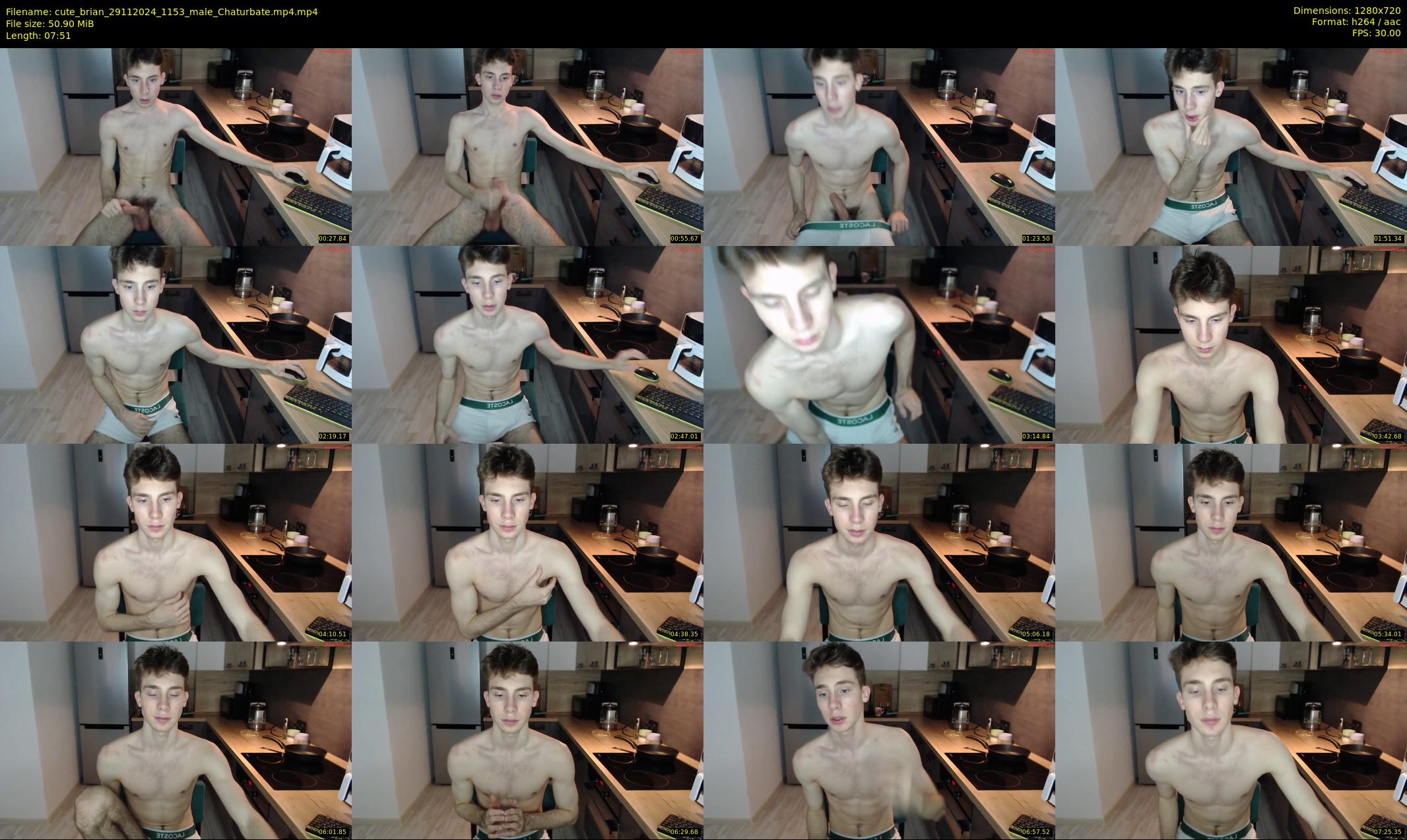 cute_brian — 8 minute Chaturbate male cam show recording, 720p, Nov 29, 2024