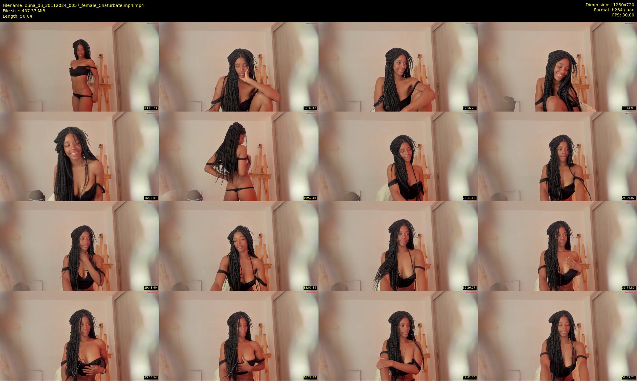 duna_du — 57 minute Chaturbate female cam show recording, 720p, Nov 30, 2024