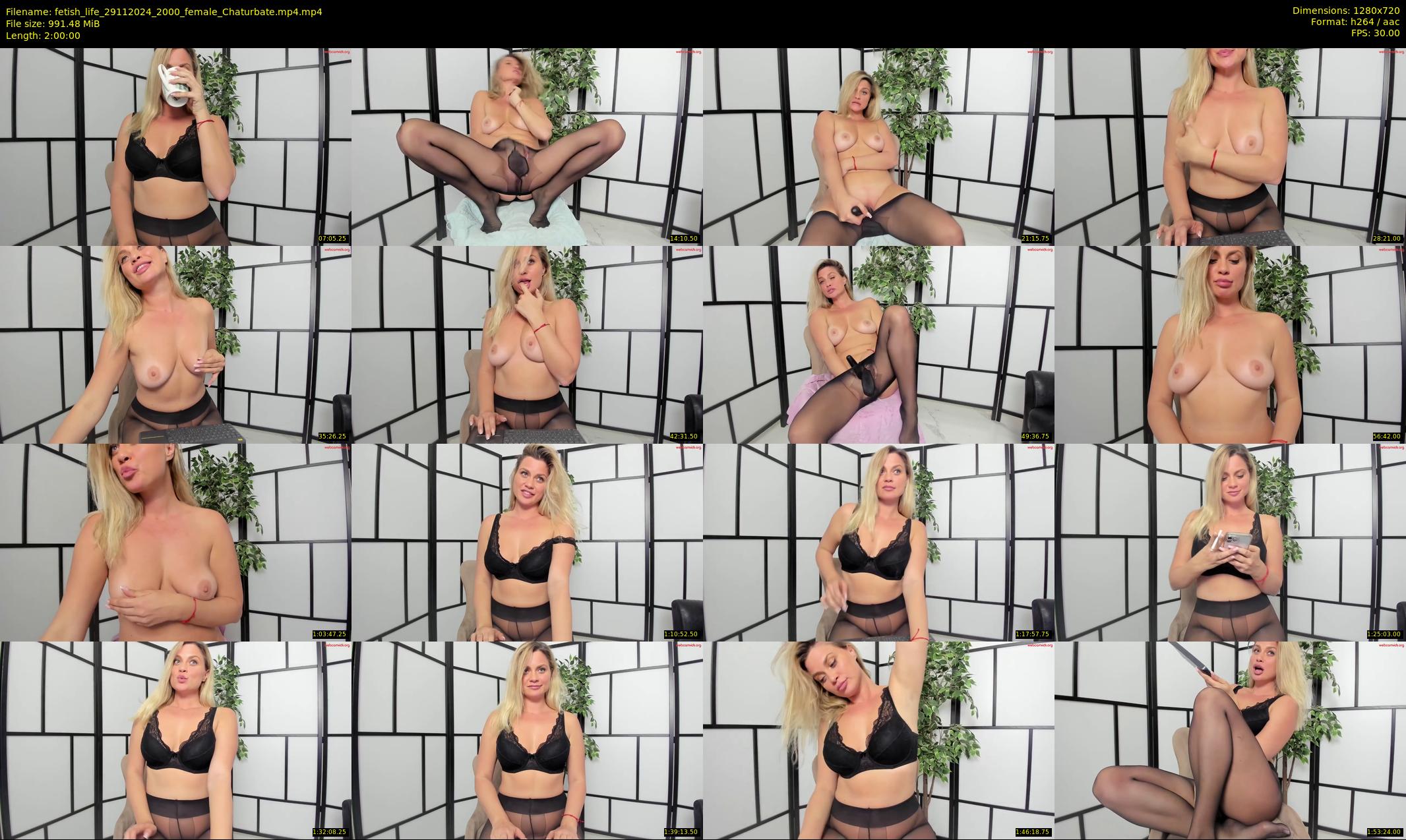 fetish_life — 120 minute Chaturbate female cam show recording, 720p, Nov 29, 2024