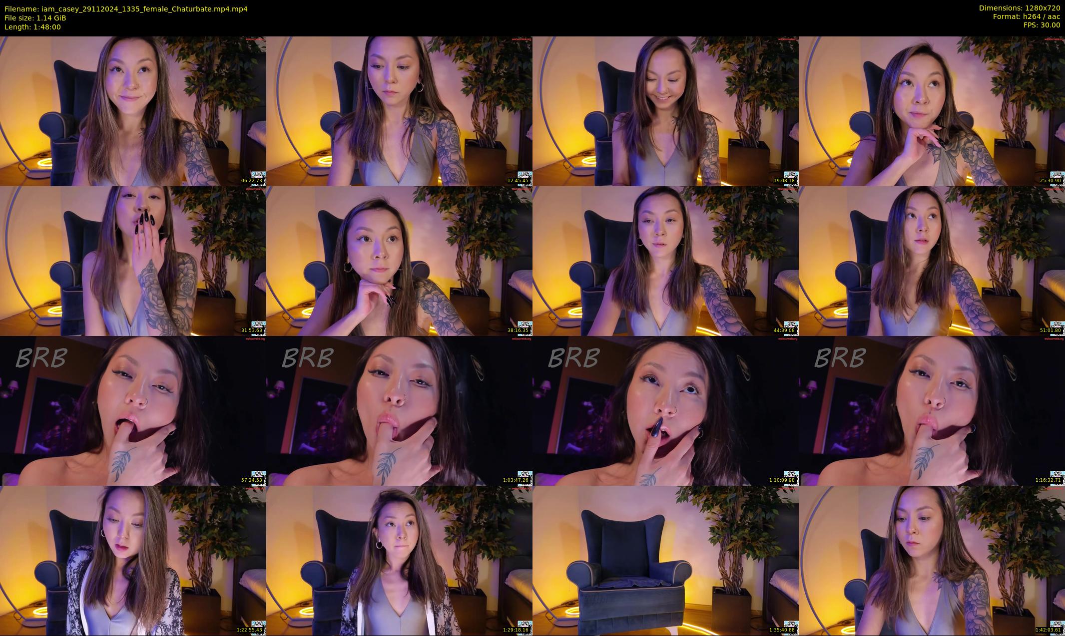 iam_casey — 108 minute Chaturbate female cam show recording, 720p, Nov 29, 2024