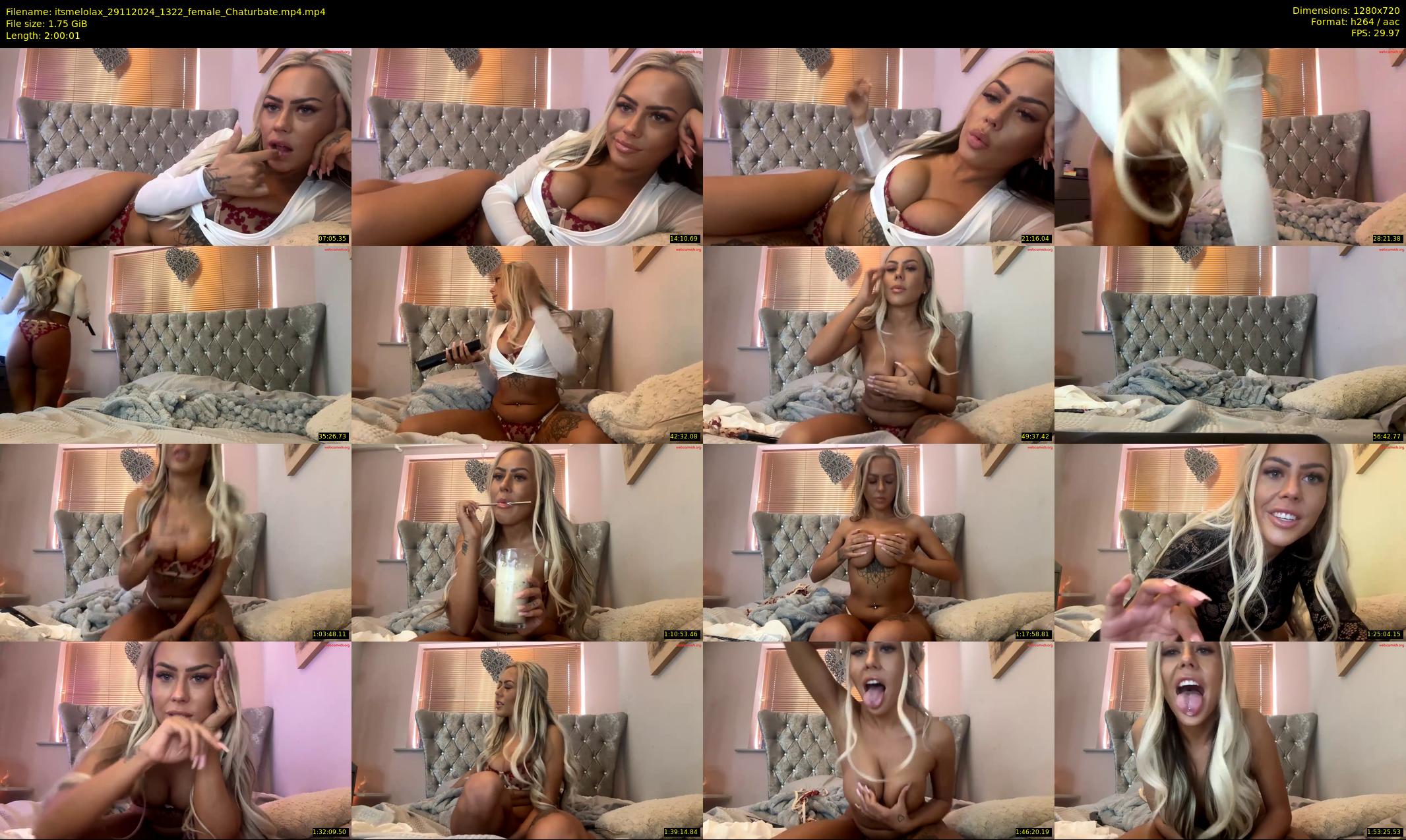 itsmelolax — 121 minute Chaturbate female cam show recording, 720p, Nov 29, 2024