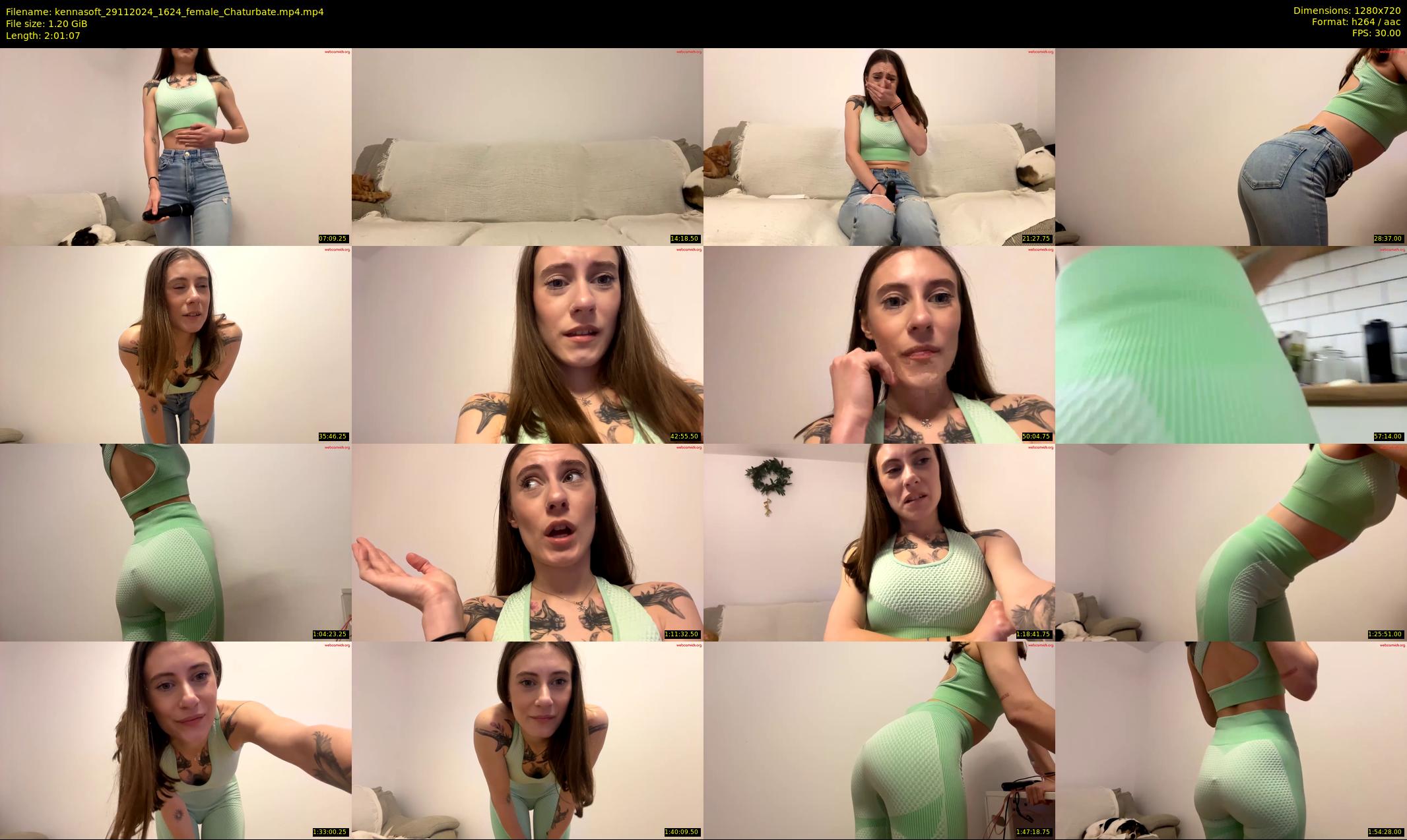 kennasoft — 122 minute Chaturbate female cam show recording, 720p, Nov 29, 2024