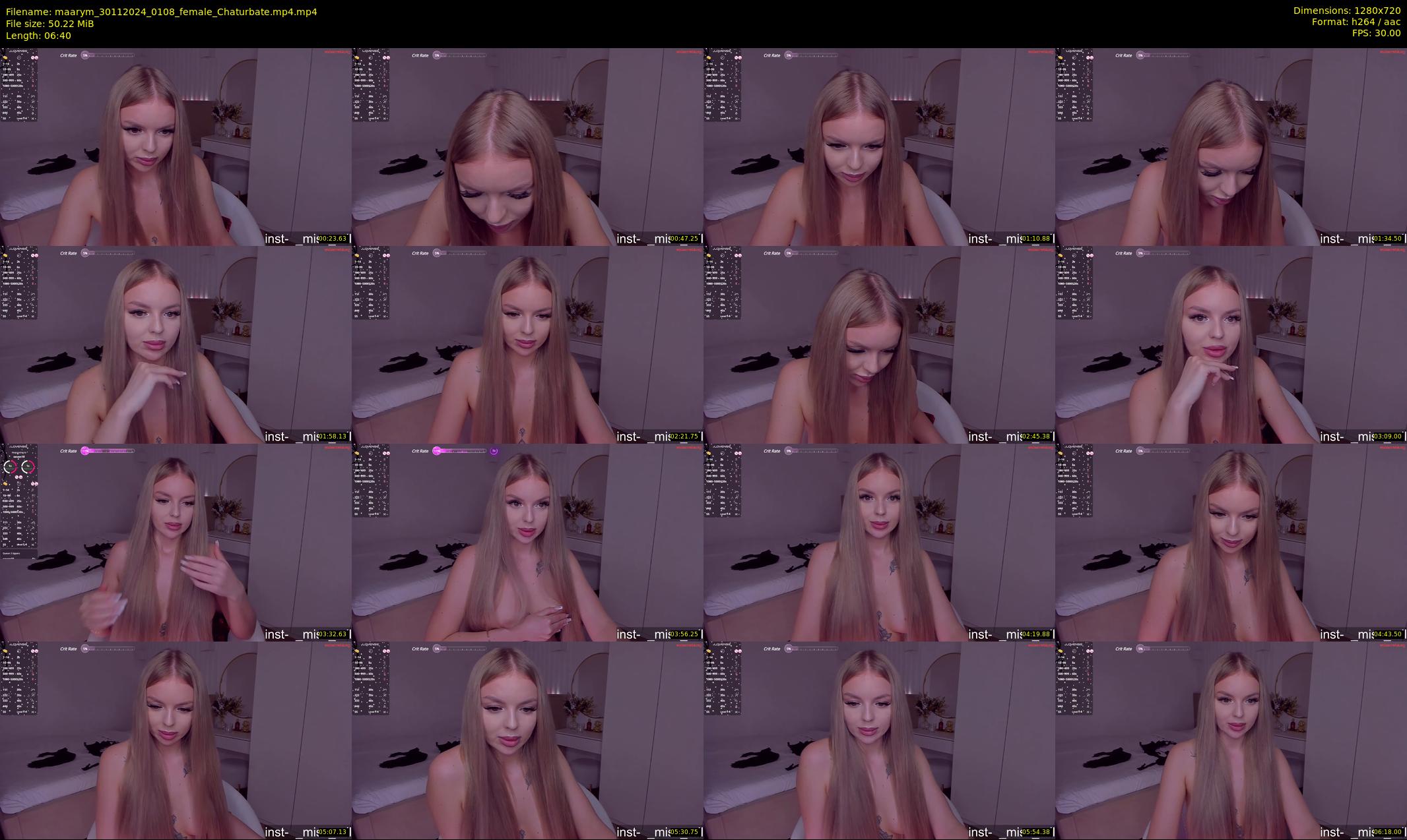 maarym — 7 minute Chaturbate couple cam show recording, 720p, Nov 30, 2024