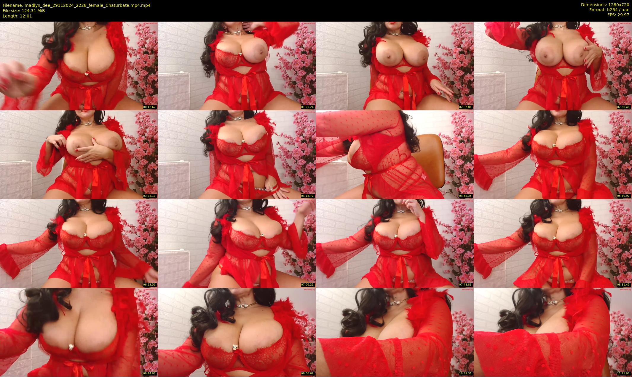 madlyn_dee — 13 minute Chaturbate female cam show recording, 720p, Nov 29, 2024