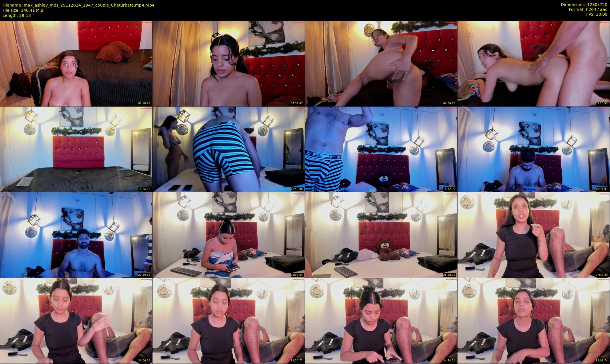 max_ashley_mds — 40 minute Chaturbate couple cam show recording, 720p, Nov 29, 2024
