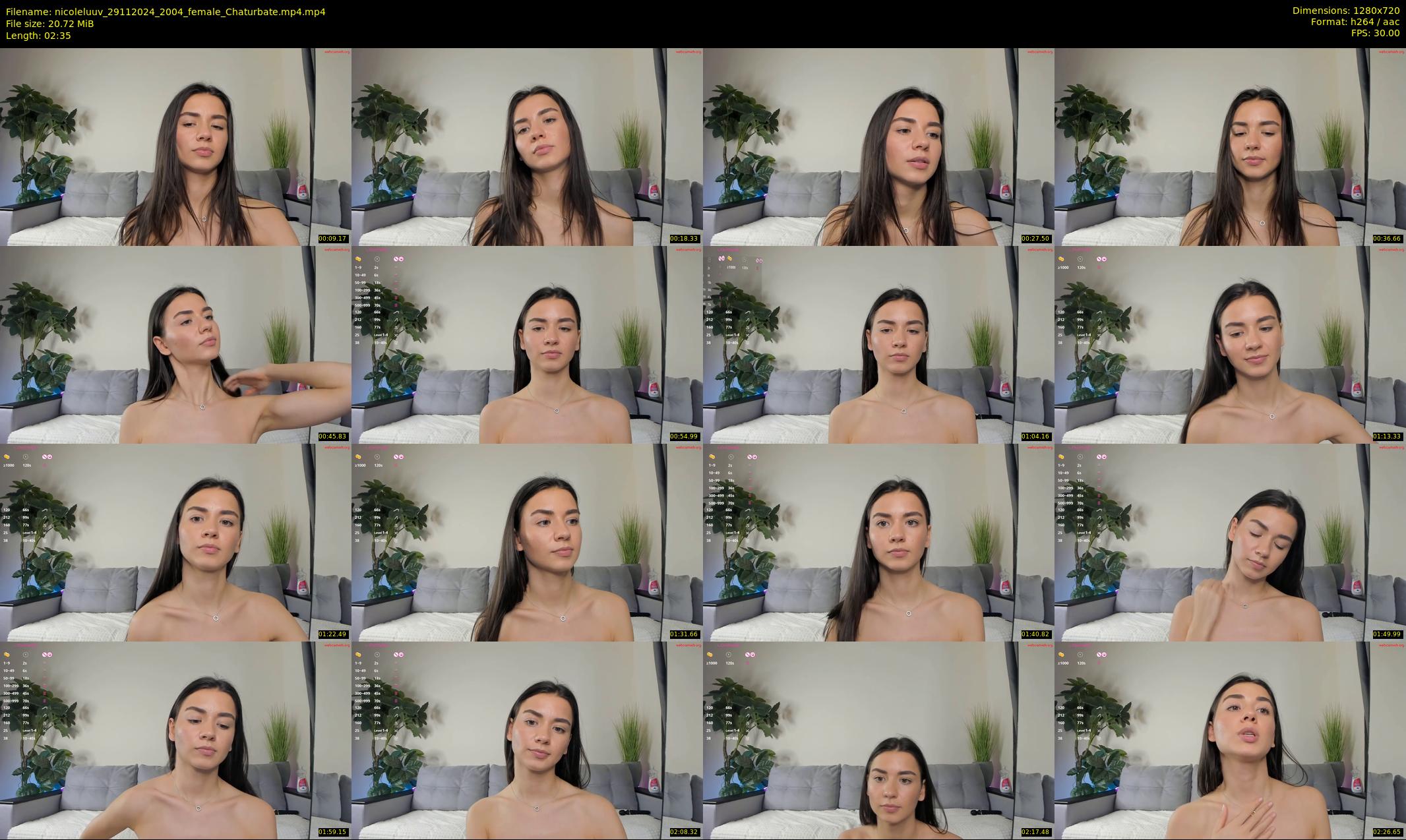 nicoleluuv — 3 minute Chaturbate female cam show recording, 720p, Nov 29, 2024