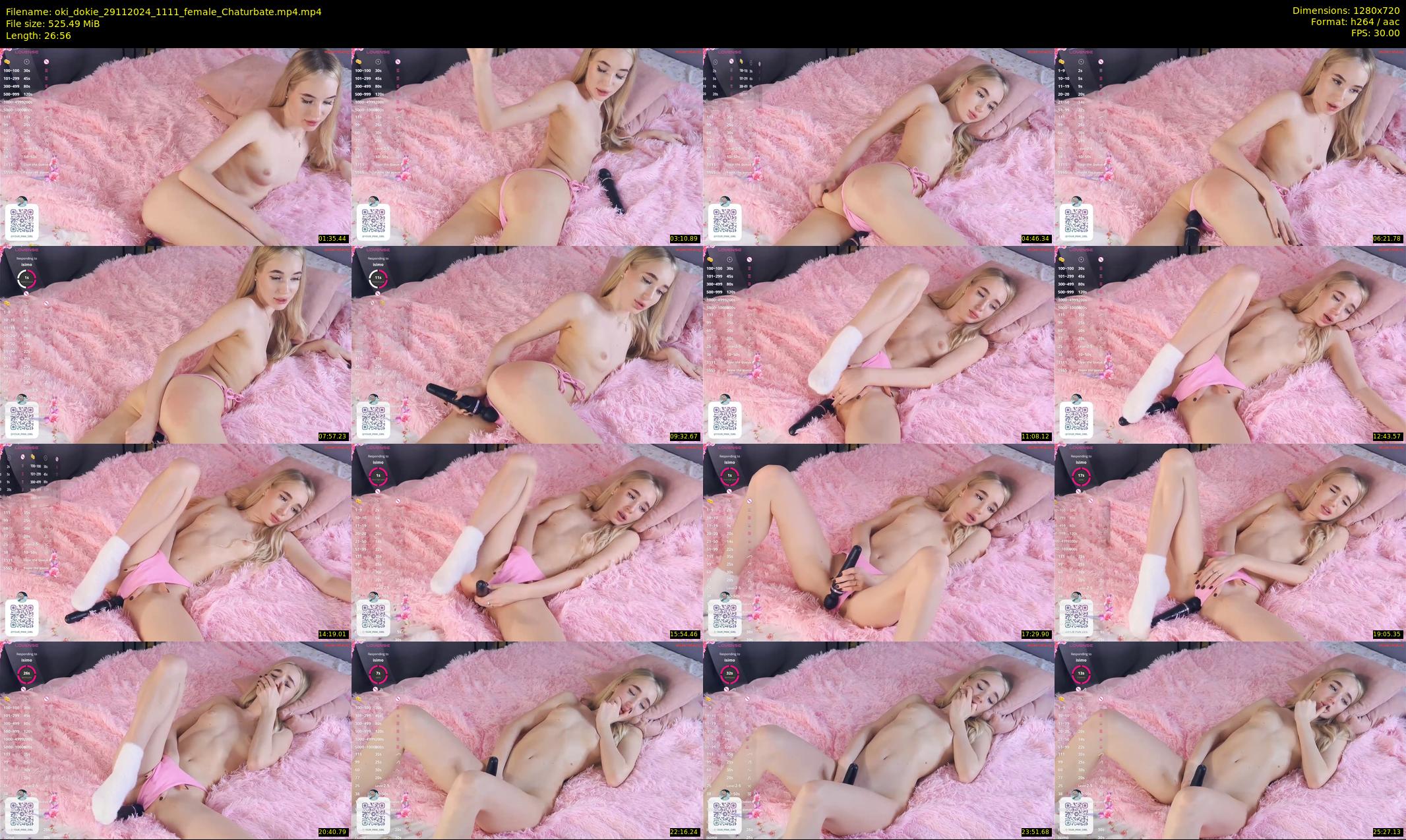oki_dokie — 27 minute Chaturbate female cam show recording, 720p, Nov 29, 2024