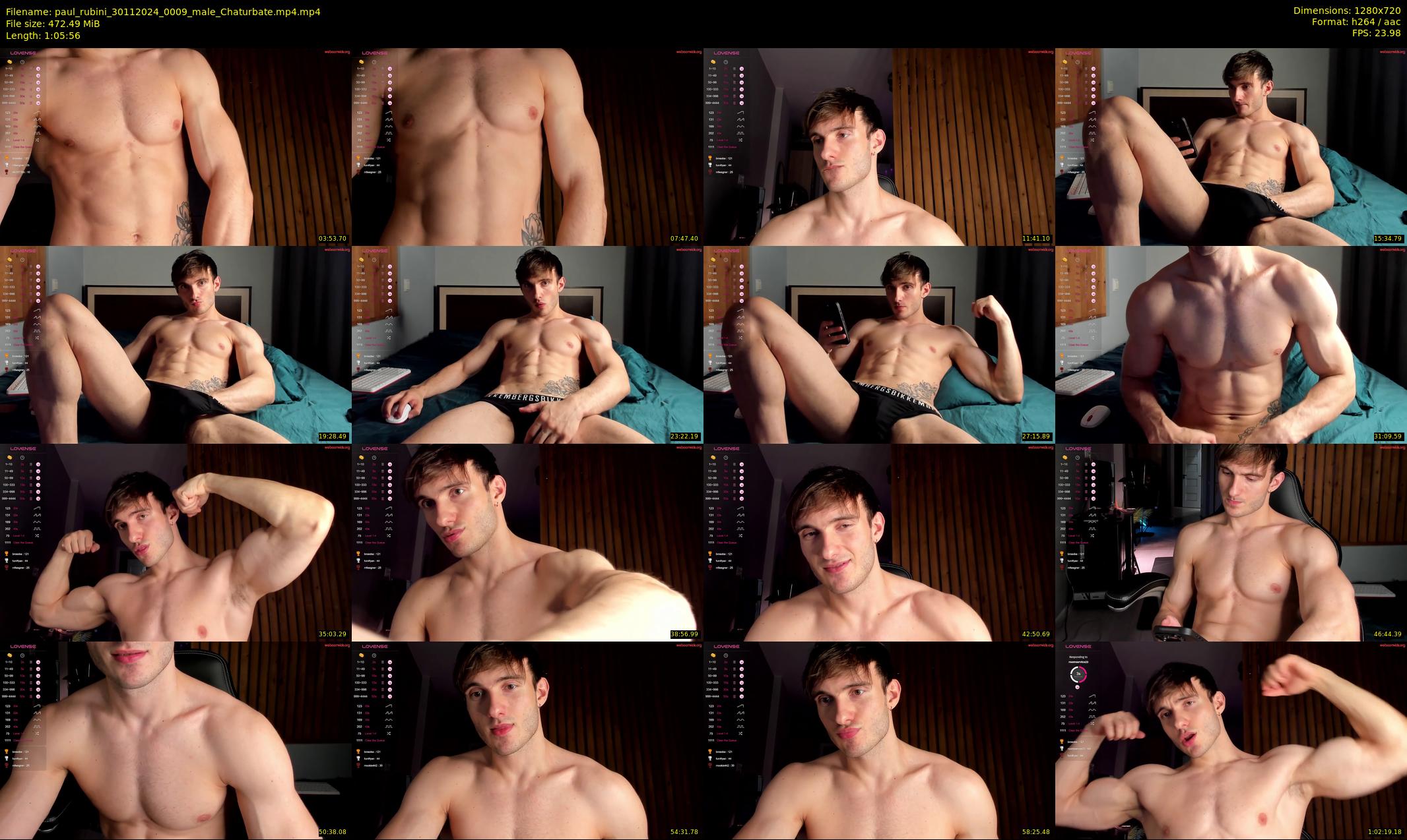 paul_rubini — 66 minute Chaturbate male cam show recording, 720p, Nov 30, 2024