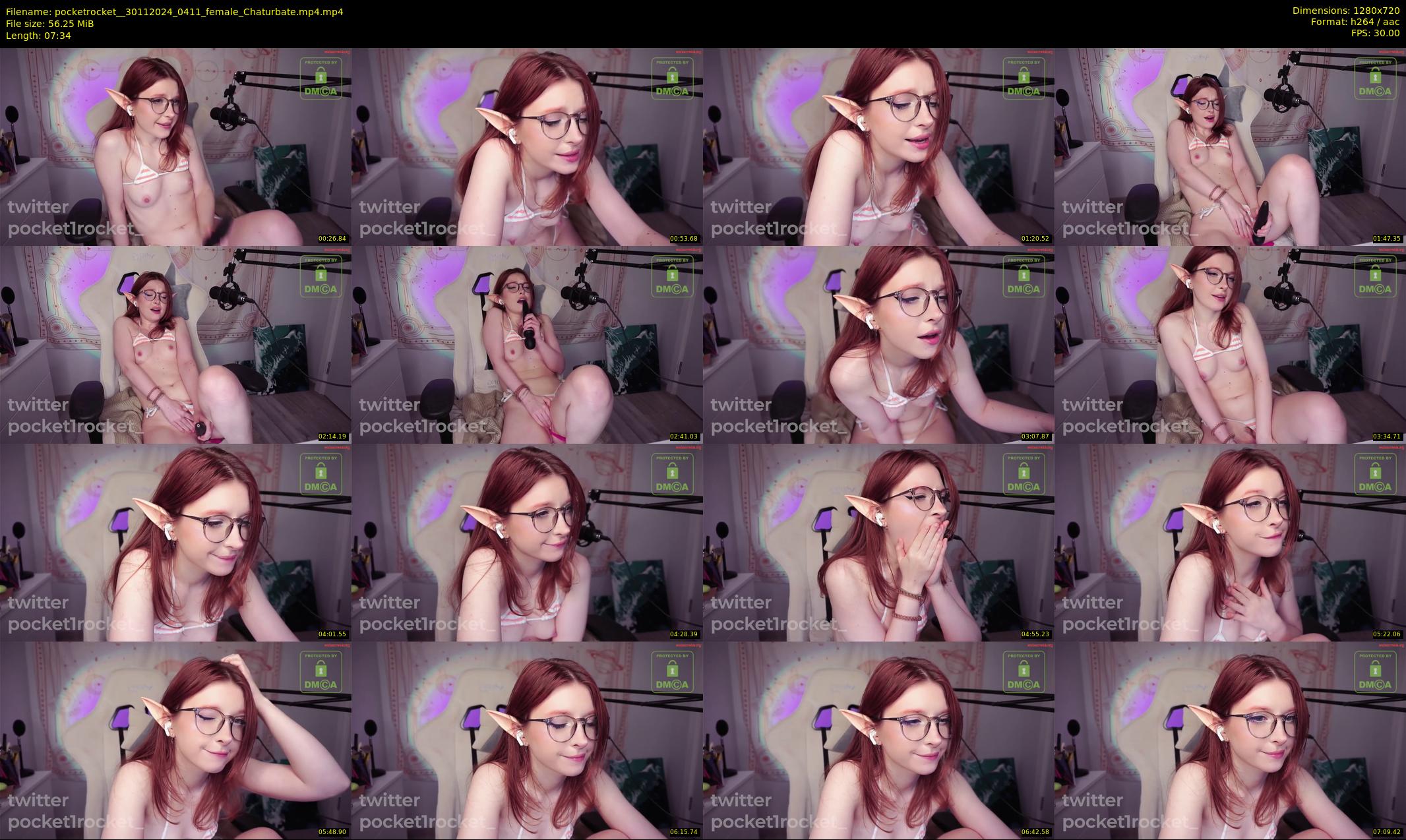 pocketrocket_ — 8 minute Chaturbate female cam show recording, 720p, Nov 30, 2024