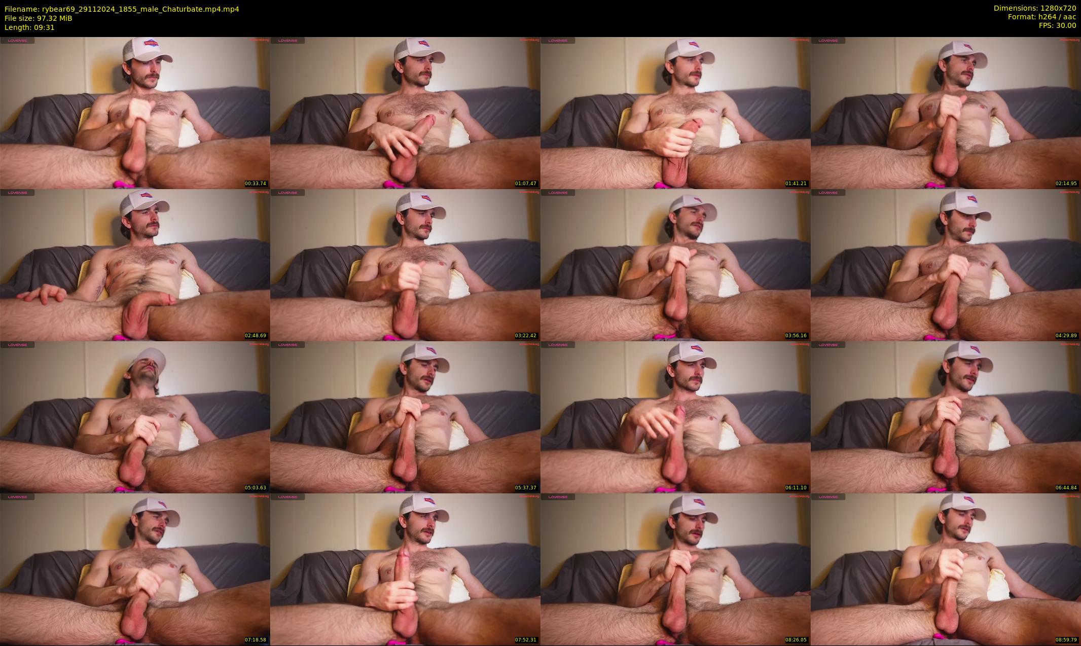 rybear69 — 10 minute Chaturbate male cam show recording, 720p, Nov 29, 2024