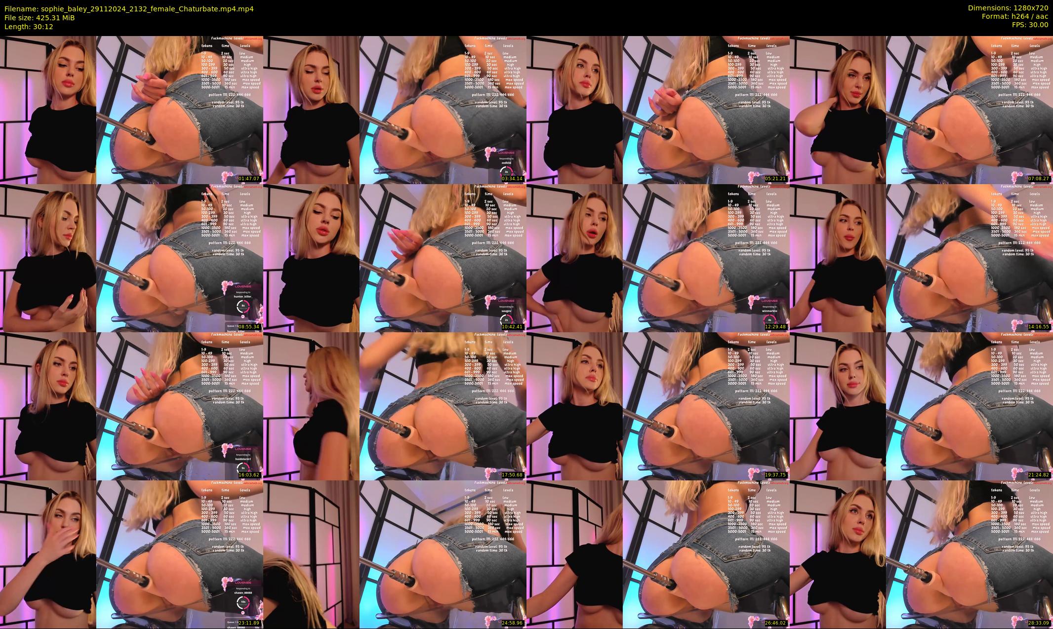 sophie_baley — 31 minute Chaturbate female cam show recording, 720p, Nov 29, 2024