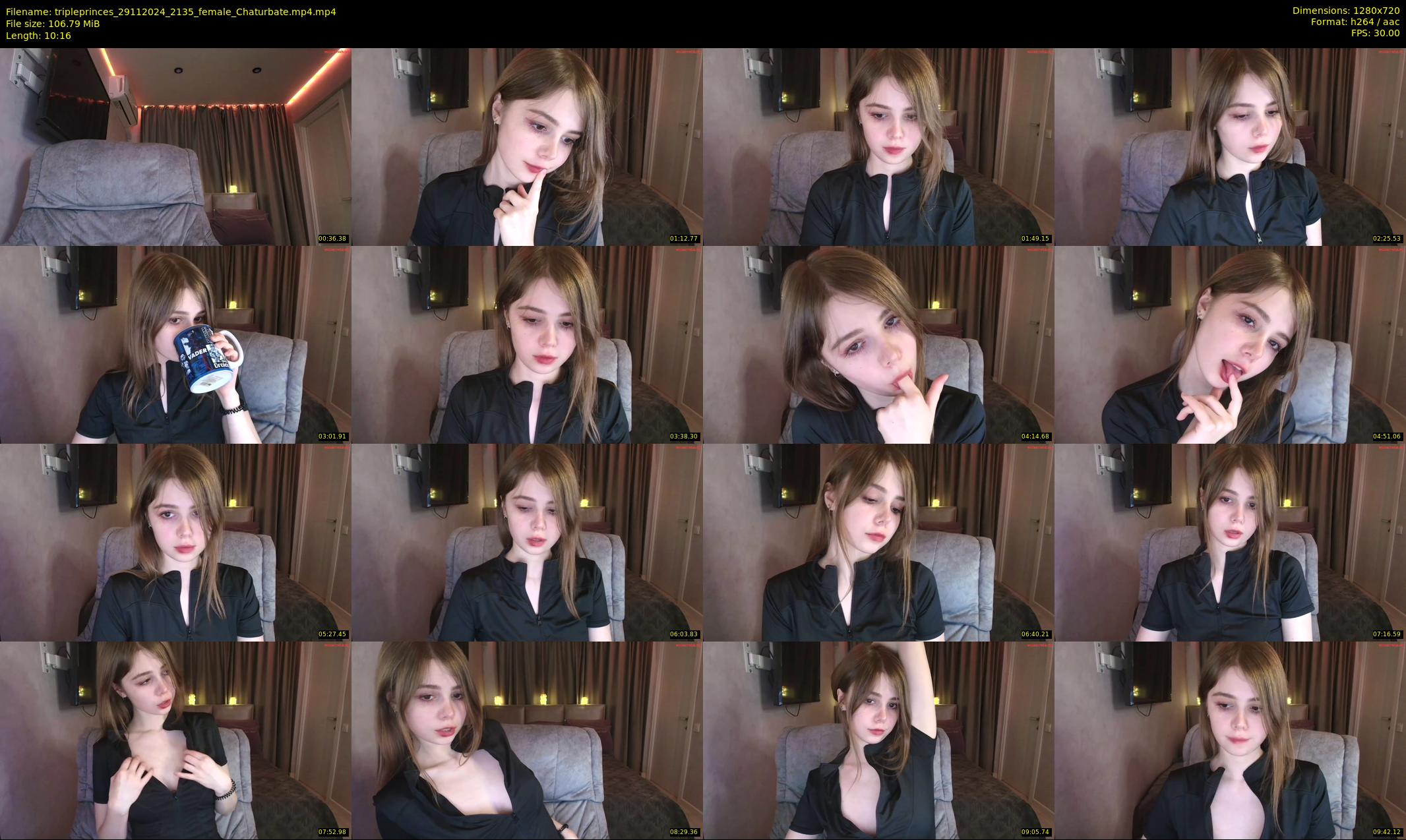 tripleprinces — 11 minute Chaturbate female cam show recording, 720p, Nov 29, 2024