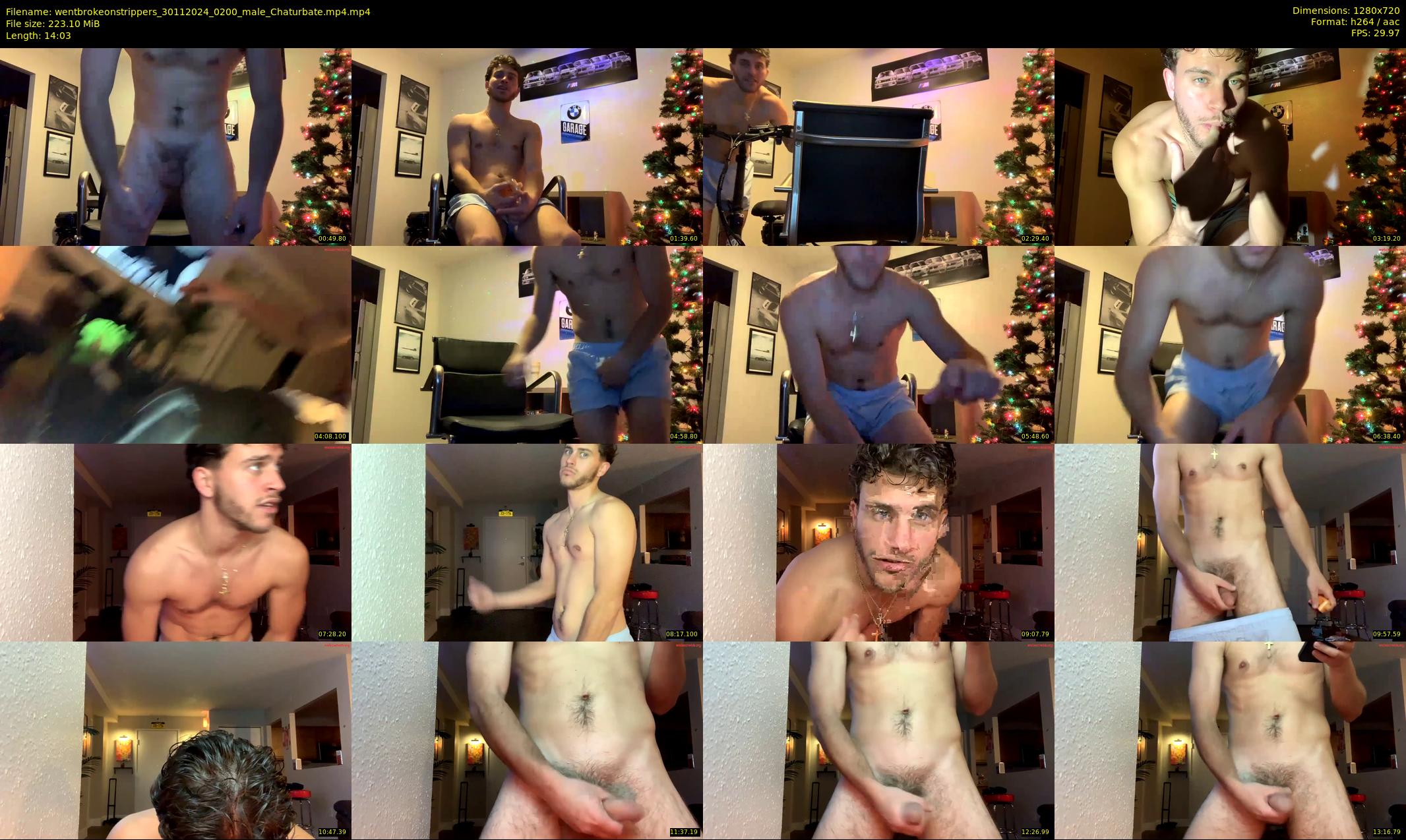 wentbrokeonstrippers — 15 minute Chaturbate male cam show recording, 720p, Nov 30, 2024