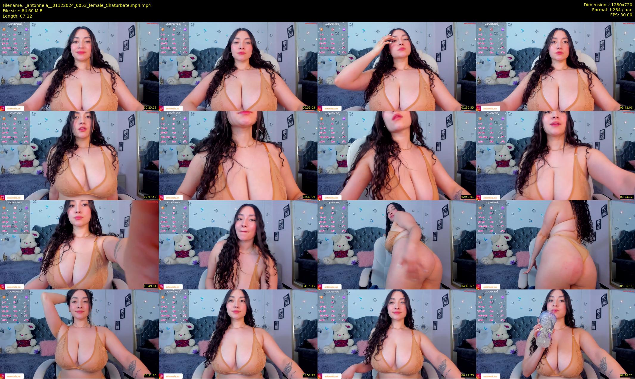 _antonnela_ — 8 minute Chaturbate female cam show recording, 720p, Dec 1, 2024