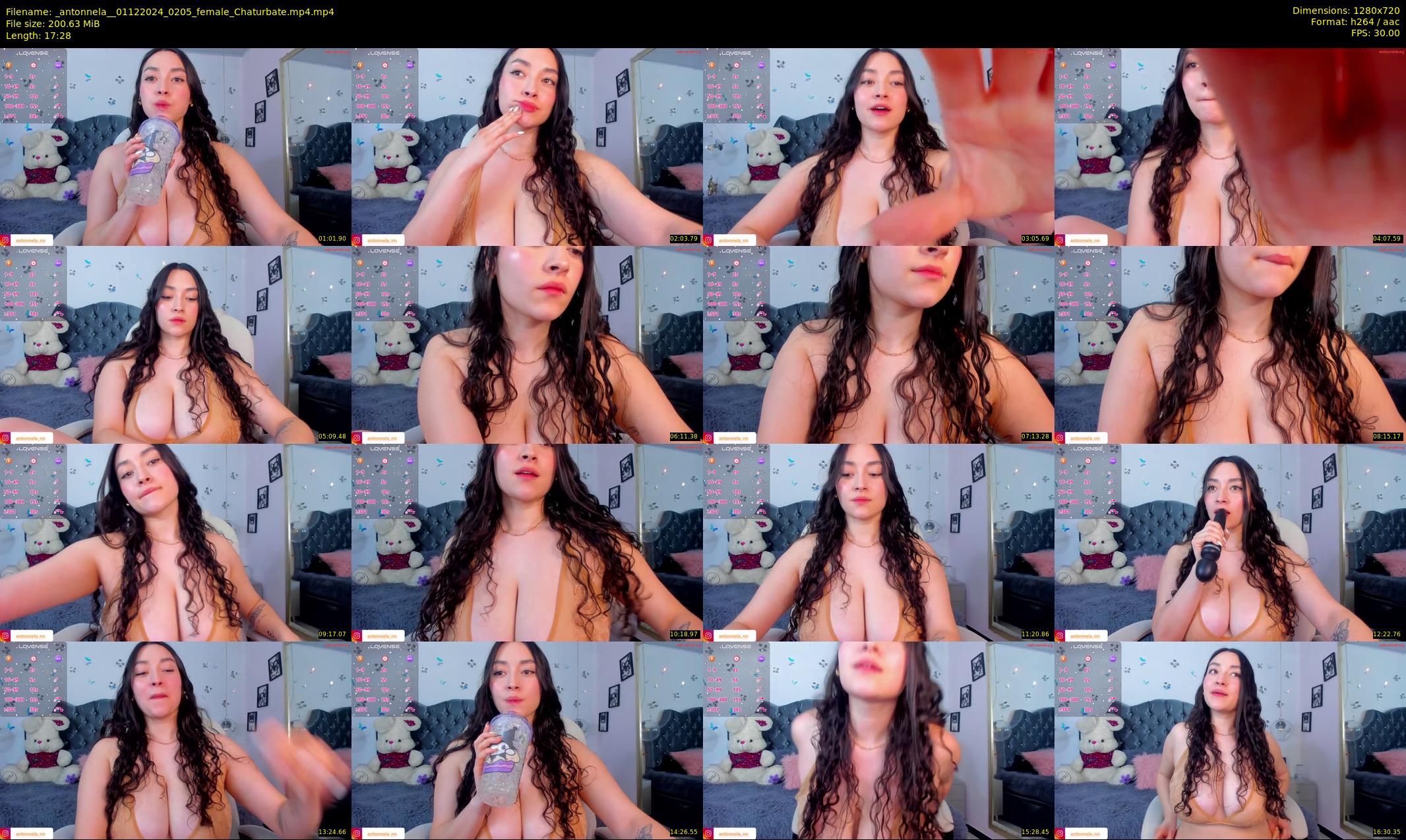 _antonnela_ — 18 minute Chaturbate female cam show recording, 720p, Dec 1, 2024