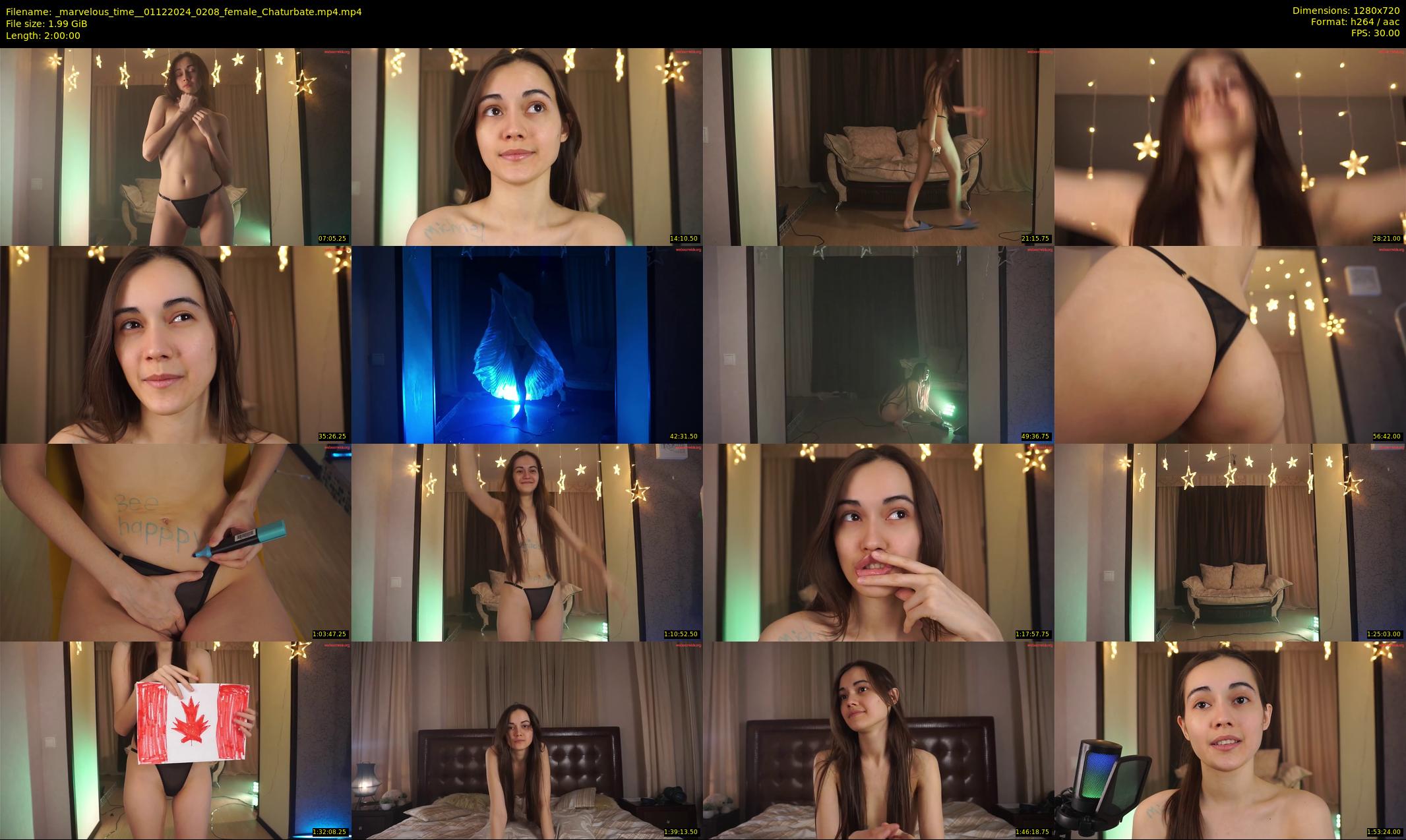 _marvelous_time_ — 120 minute Chaturbate female cam show recording, 720p, Dec 1, 2024