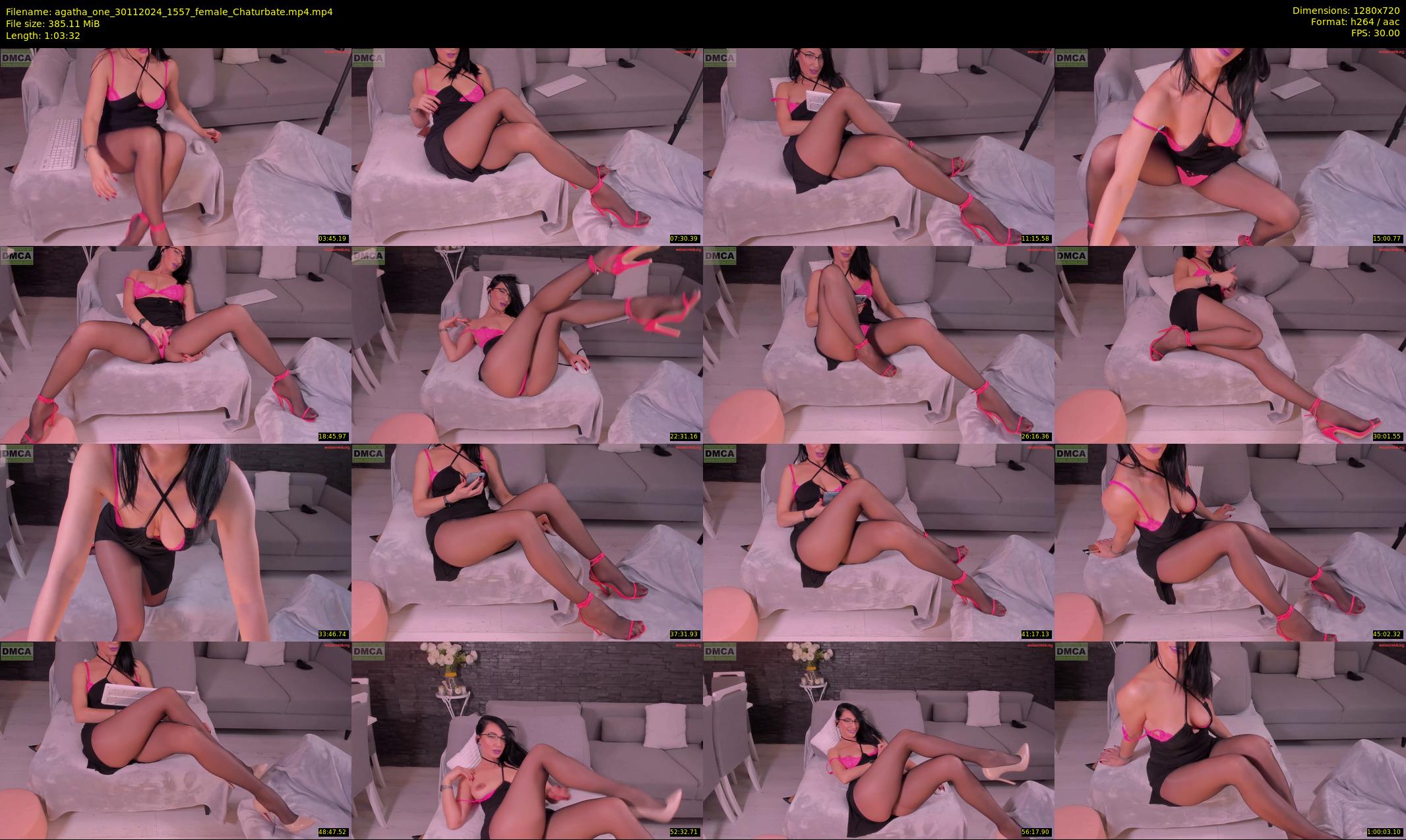 agatha_one — 64 minute Chaturbate female cam show recording, 720p, Nov 30, 2024