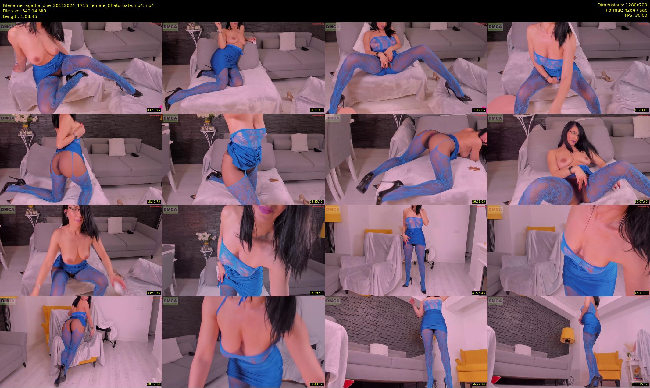 agatha_one — 64 minute Chaturbate female cam show recording, 720p, Nov 30, 2024