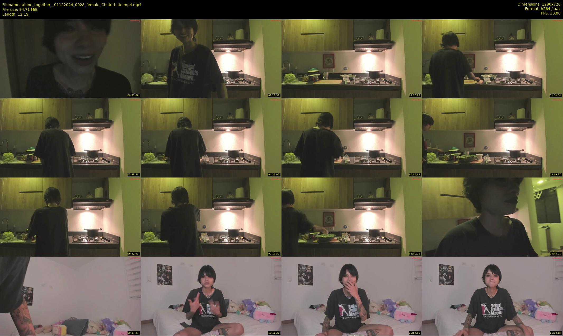 alone_together_ — 13 minute Chaturbate female cam show recording, 720p, Dec 1, 2024
