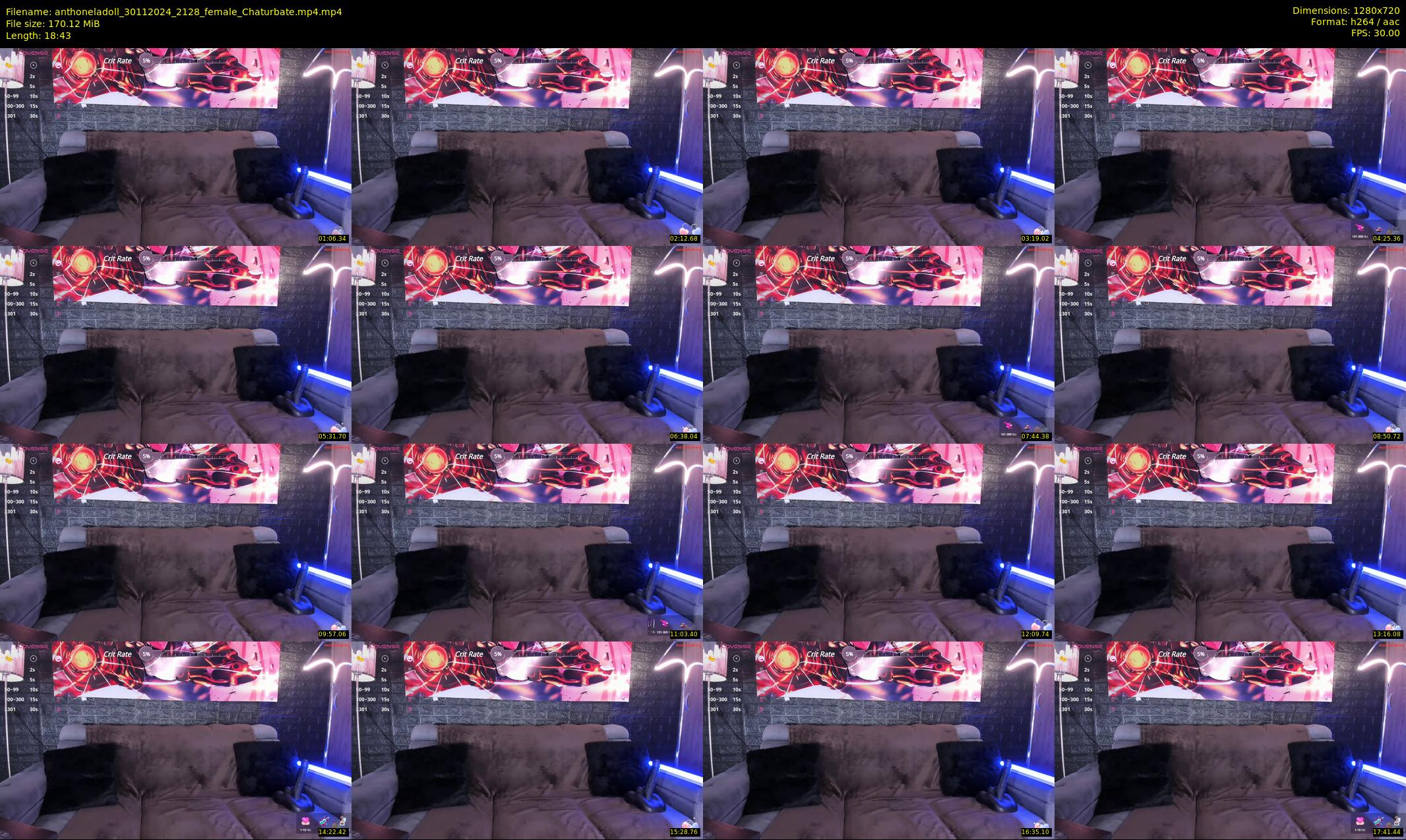 anthoneladoll — 19 minute Chaturbate female cam show recording, 720p, Nov 30, 2024