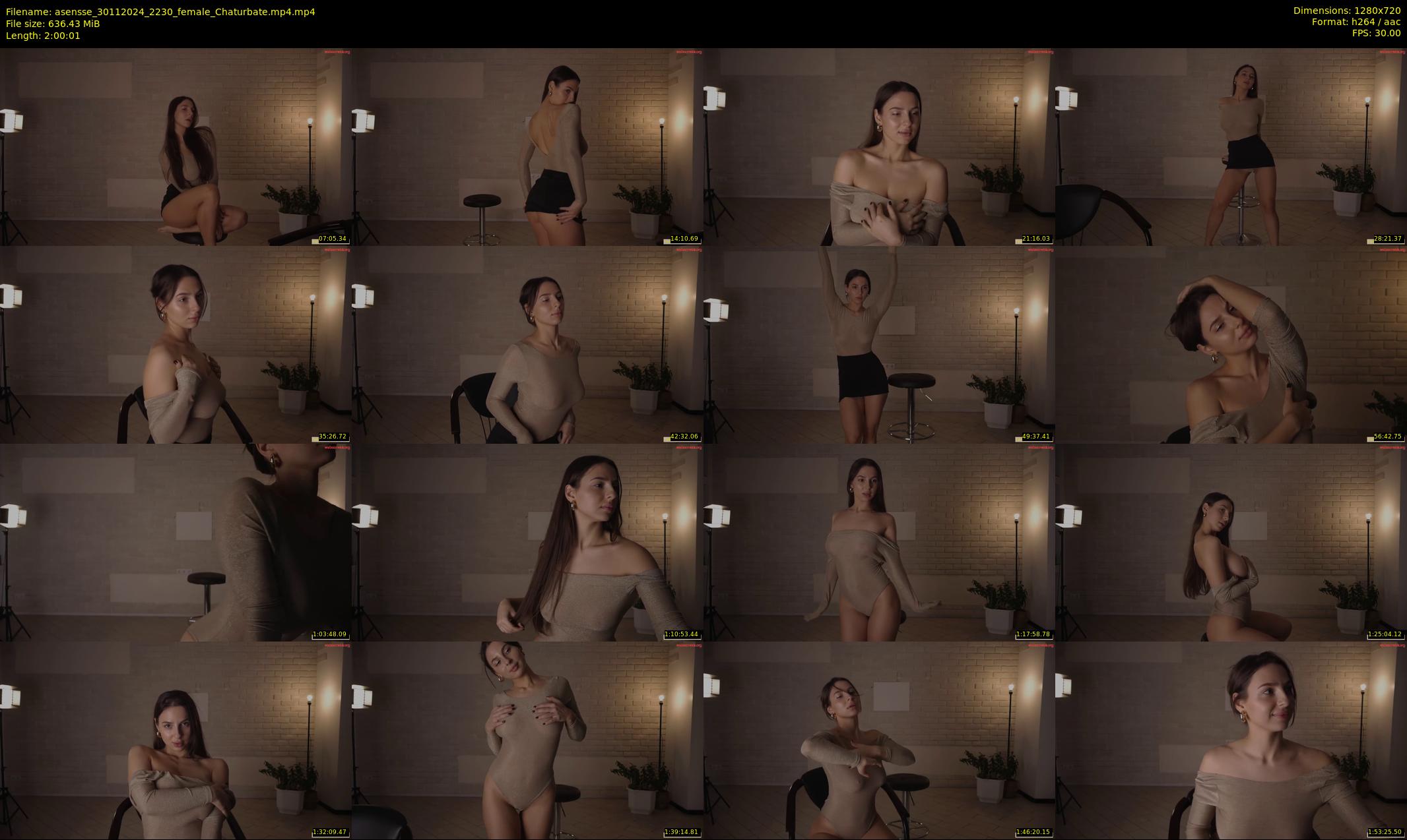 asensse — 121 minute Chaturbate female cam show recording, 720p, Nov 30, 2024