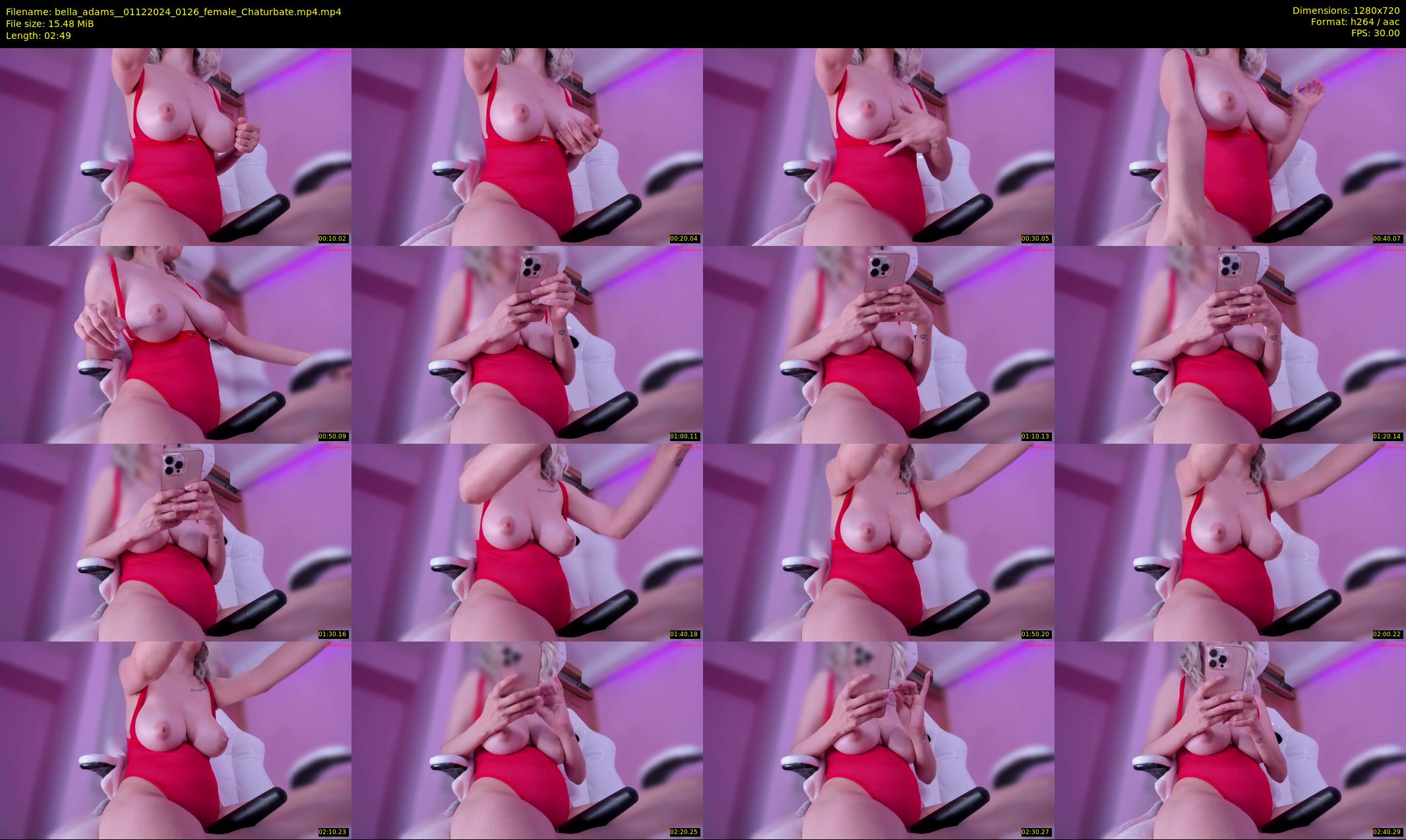 bella_adams_ — 3 minute Chaturbate female cam show recording, 720p, Dec 1, 2024