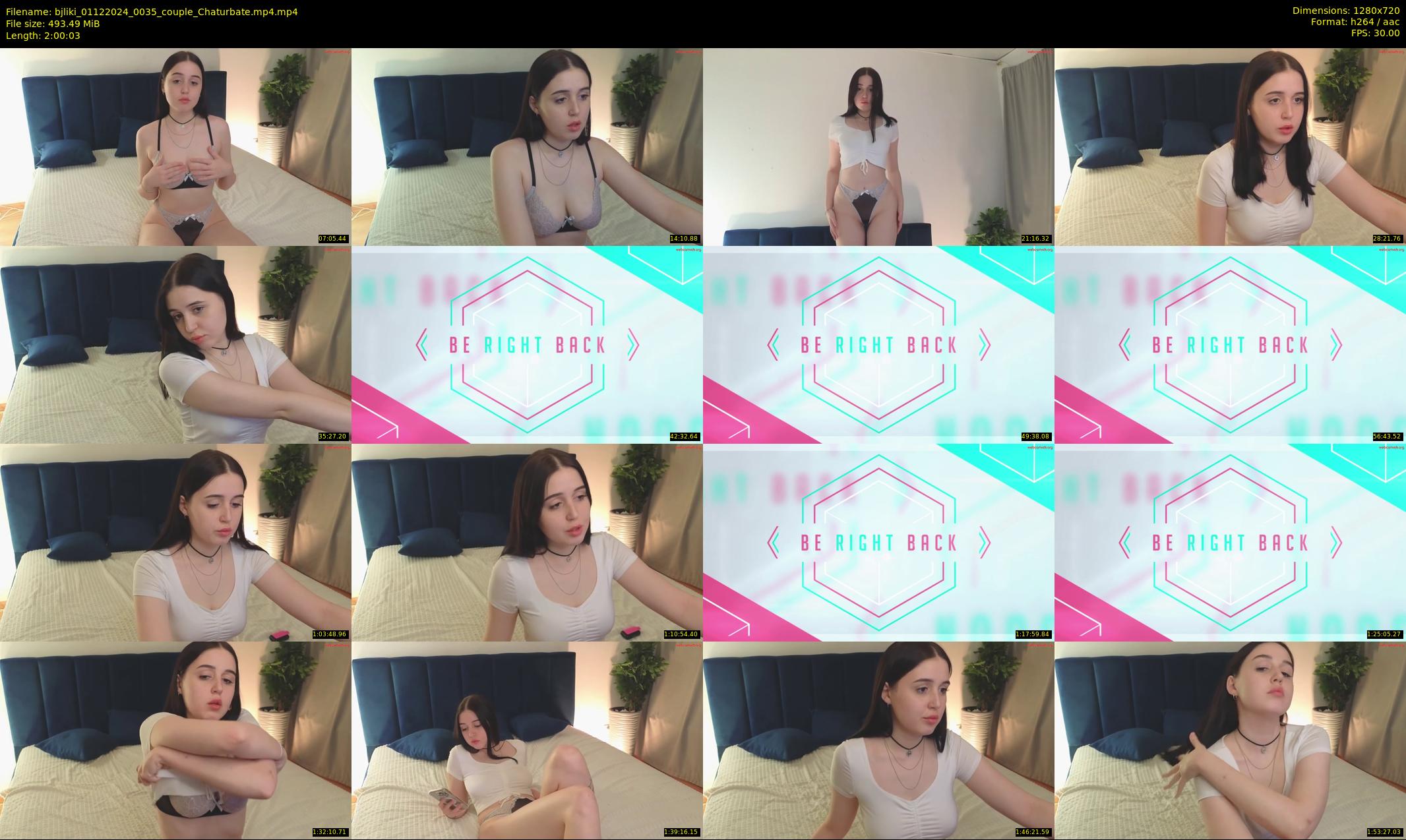 bjliki — 121 minute Chaturbate couple cam show recording, 720p, Dec 1, 2024