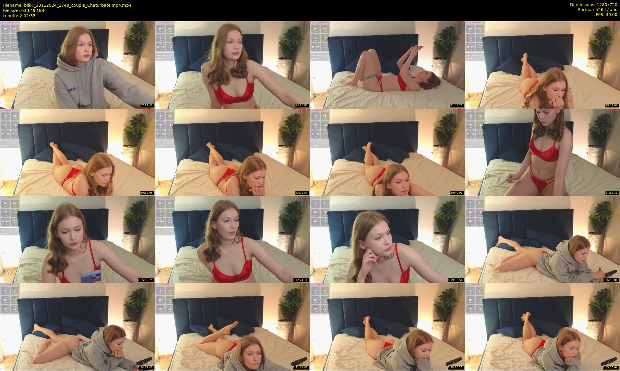 bjliki — 123 minute Chaturbate couple cam show recording, 720p, Nov 30, 2024