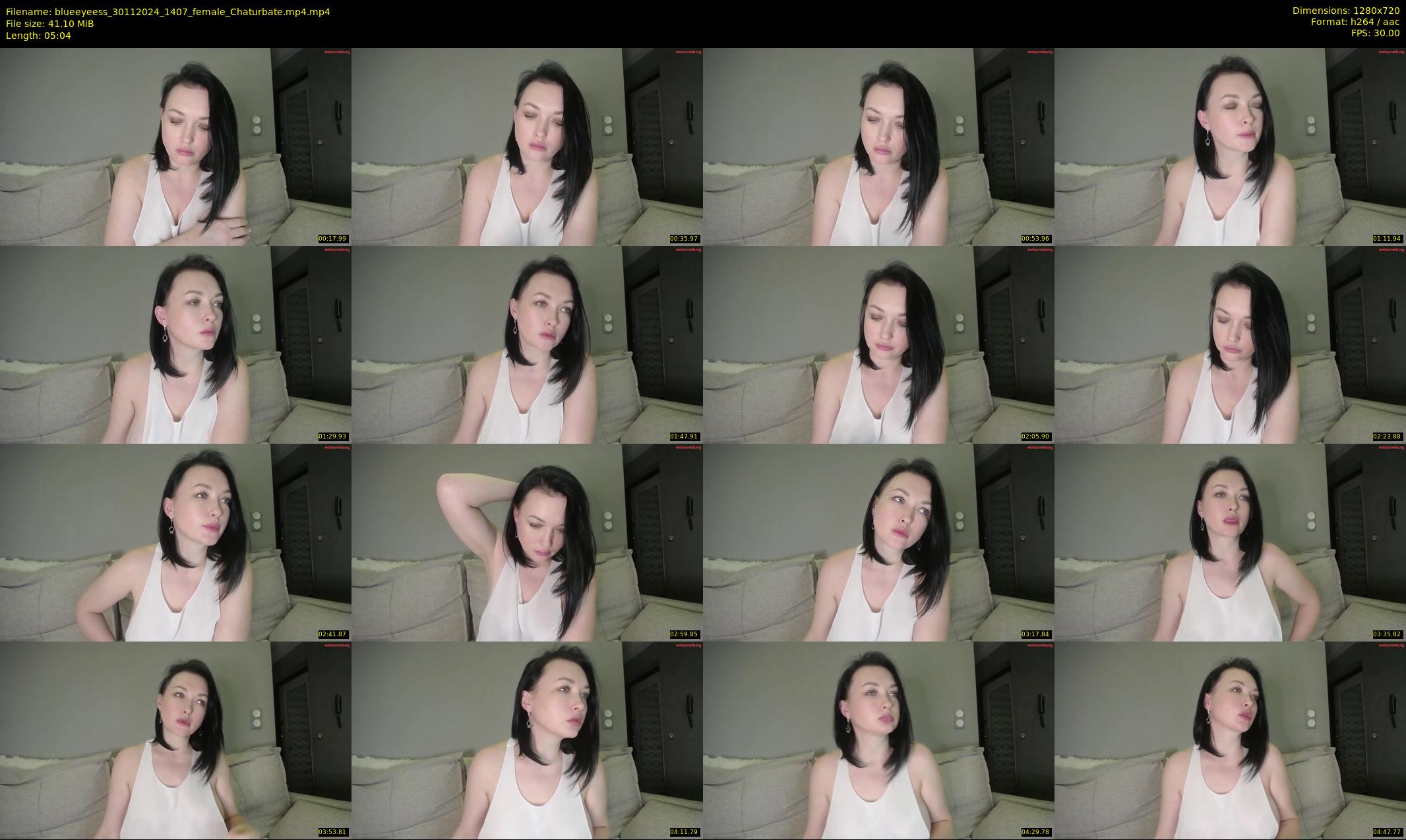 blueeyeess — 6 minute Chaturbate female cam show recording, 720p, Nov 30, 2024