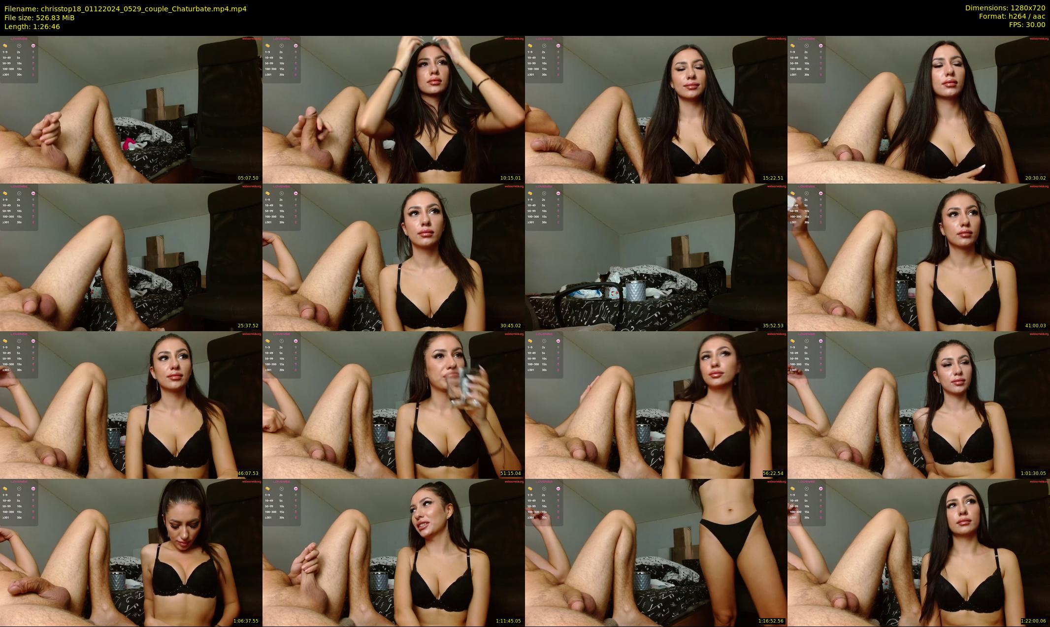 chrisstop18 — 87 minute Chaturbate female cam show recording, 720p, Dec 1, 2024