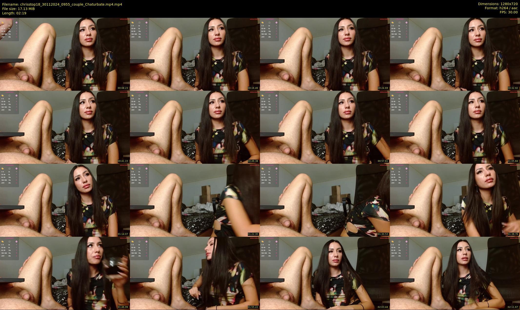 chrisstop18 — 3 minute Chaturbate female cam show recording, 720p, Nov 30, 2024