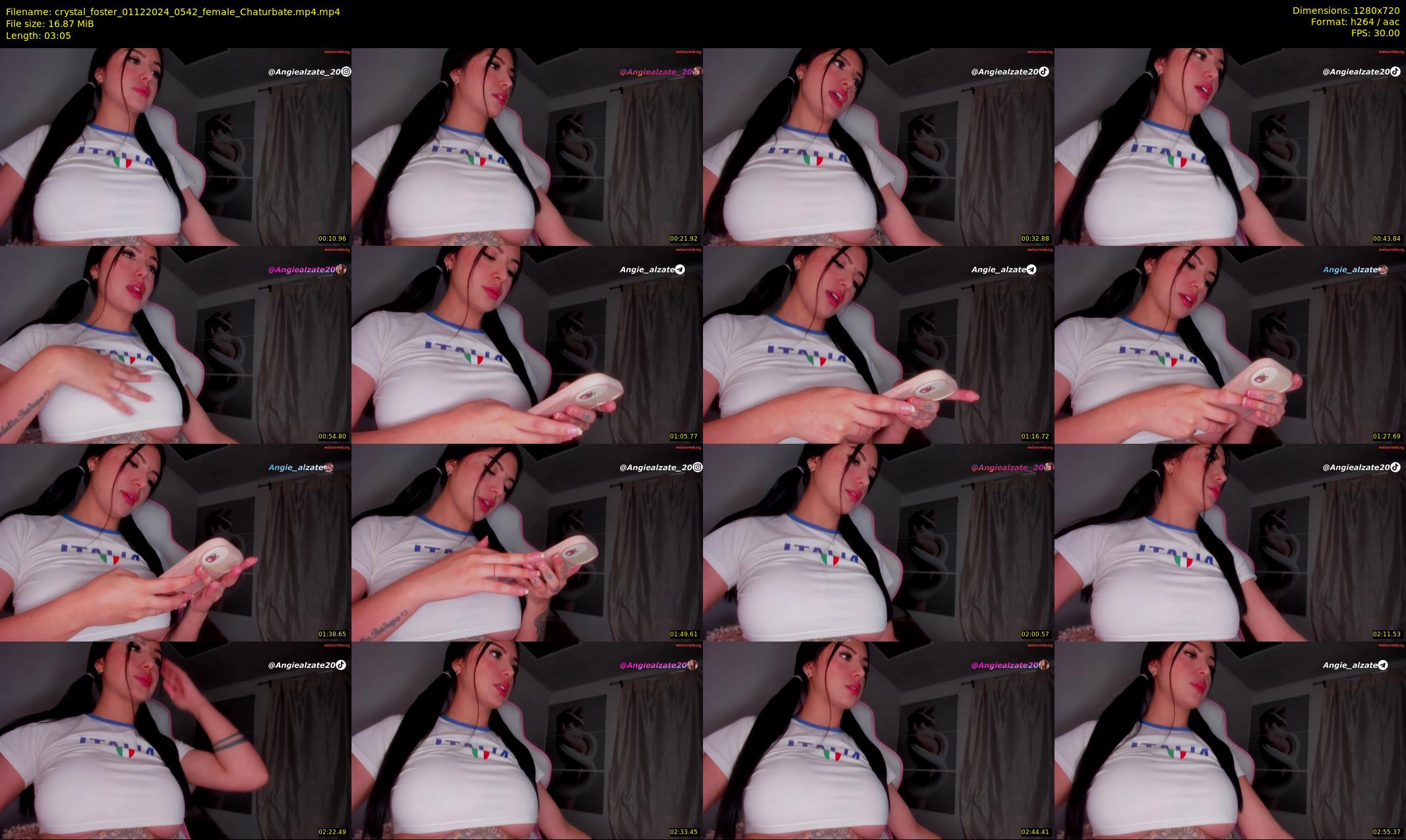 crystal_foster — 4 minute Chaturbate female cam show recording, 720p, Dec 1, 2024