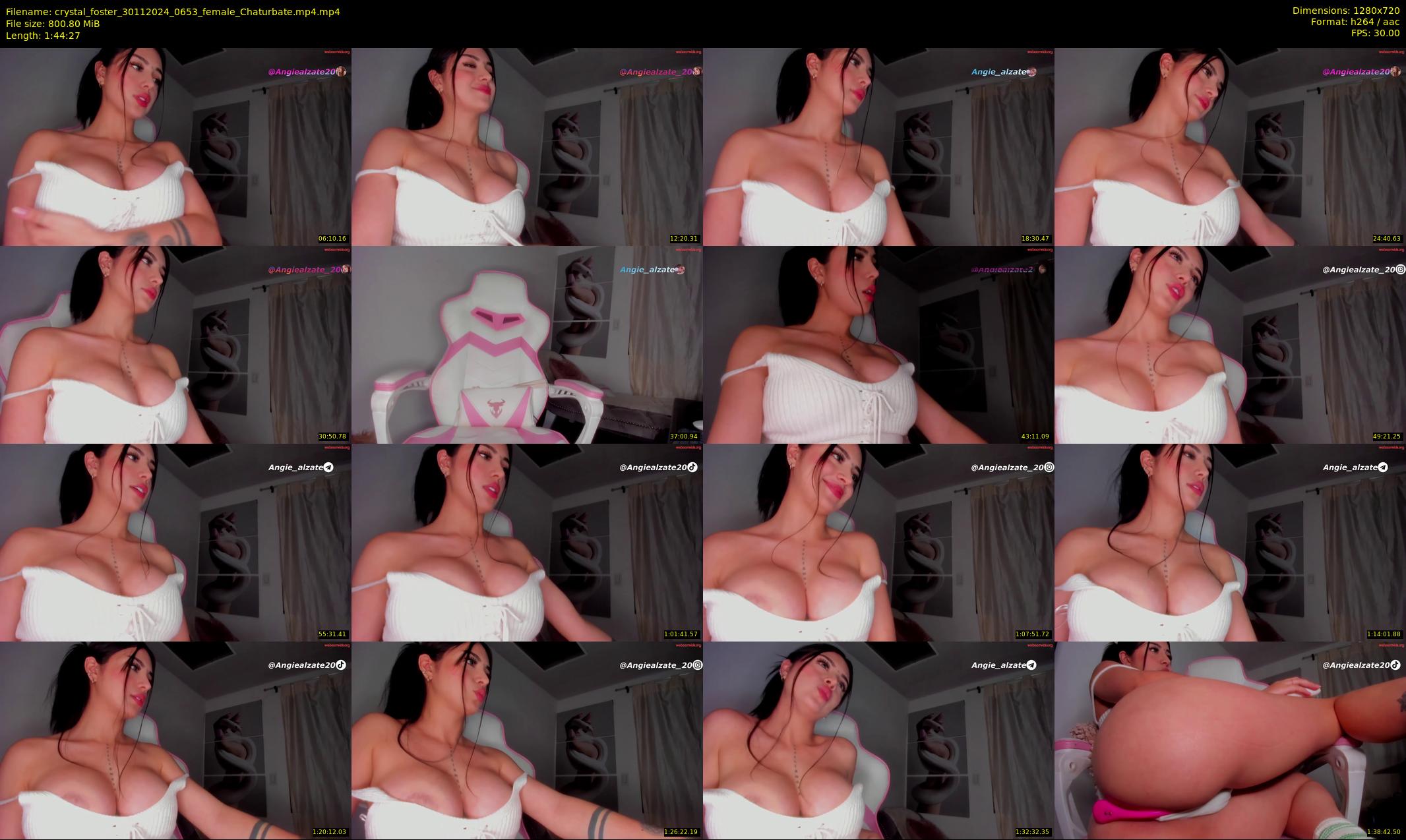 crystal_foster — 105 minute Chaturbate female cam show recording, 720p, Nov 30, 2024